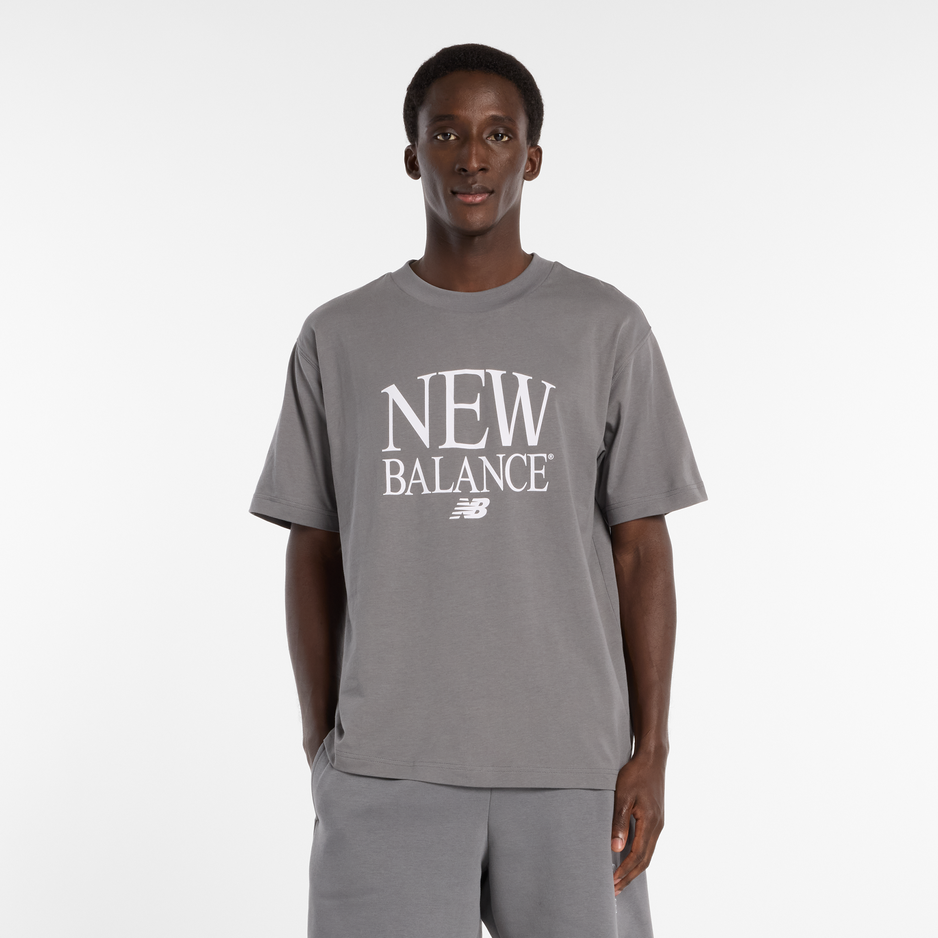 Koszulka męska New Balance MT61X6EQCAS – szara