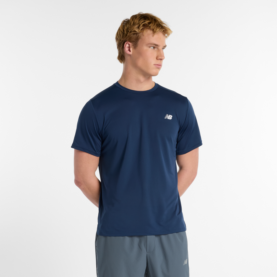 Koszulka męska New Balance MT51801NNY – granatowa