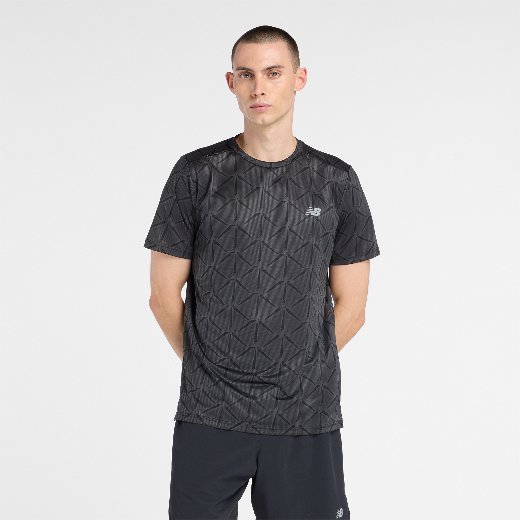 Koszulka męska New Balance MT6116OHBK – czarna