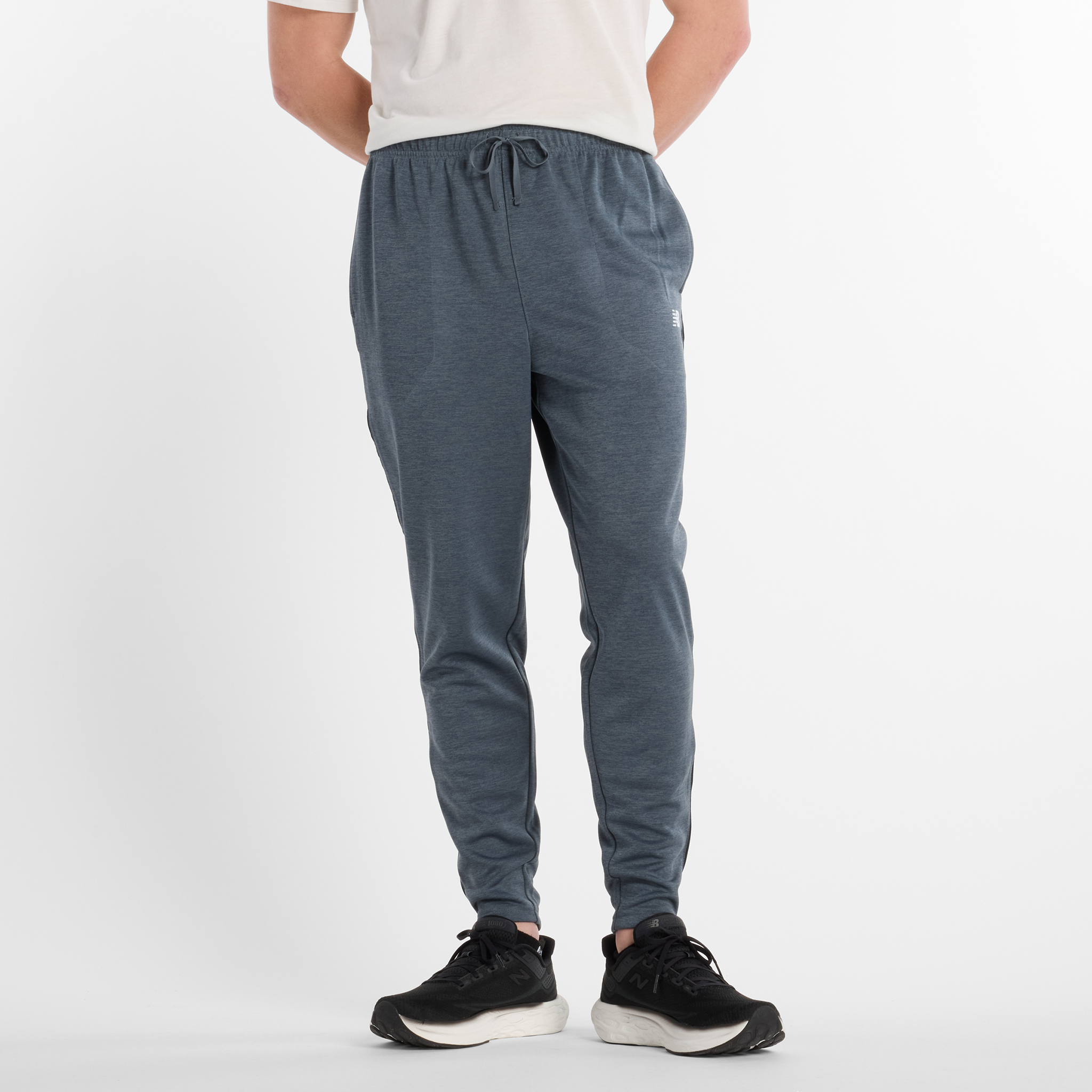 Spodnie męskie New Balance MP51905GT – szare