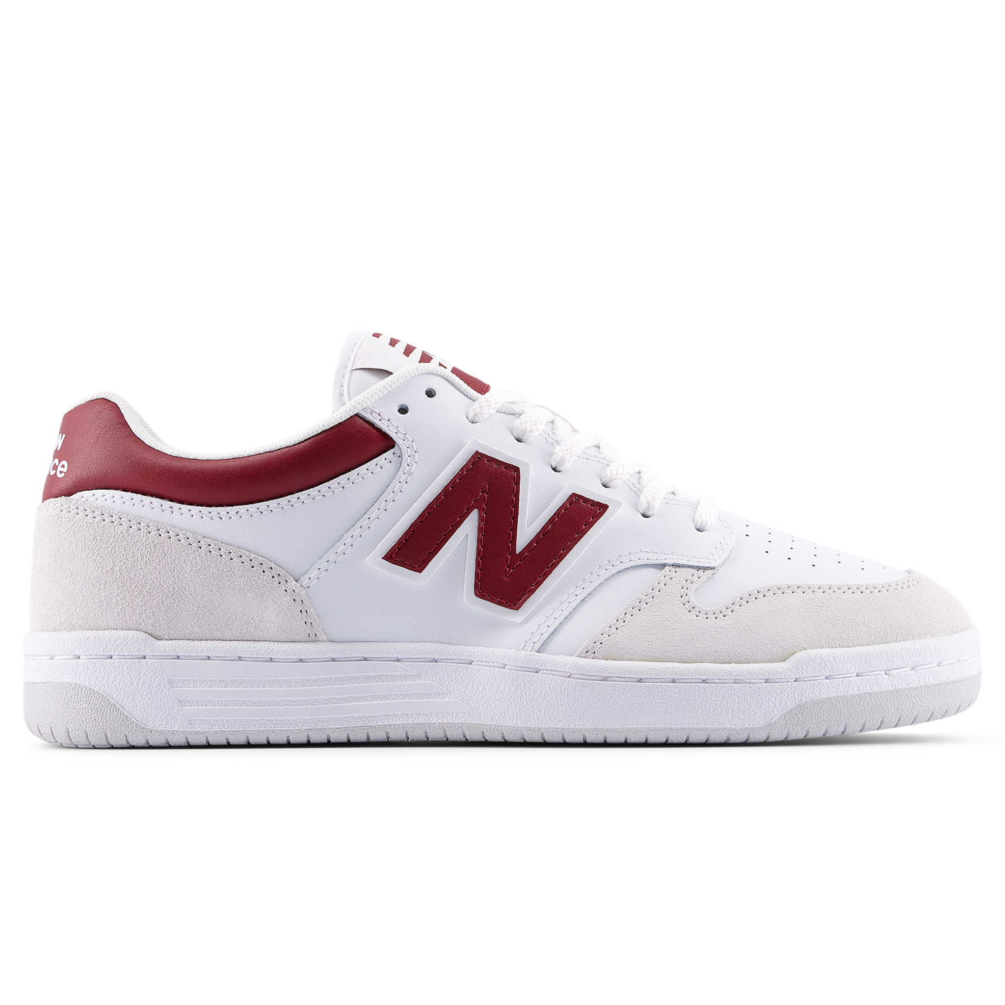 Buty unisex New Balance BB480LIR – białe