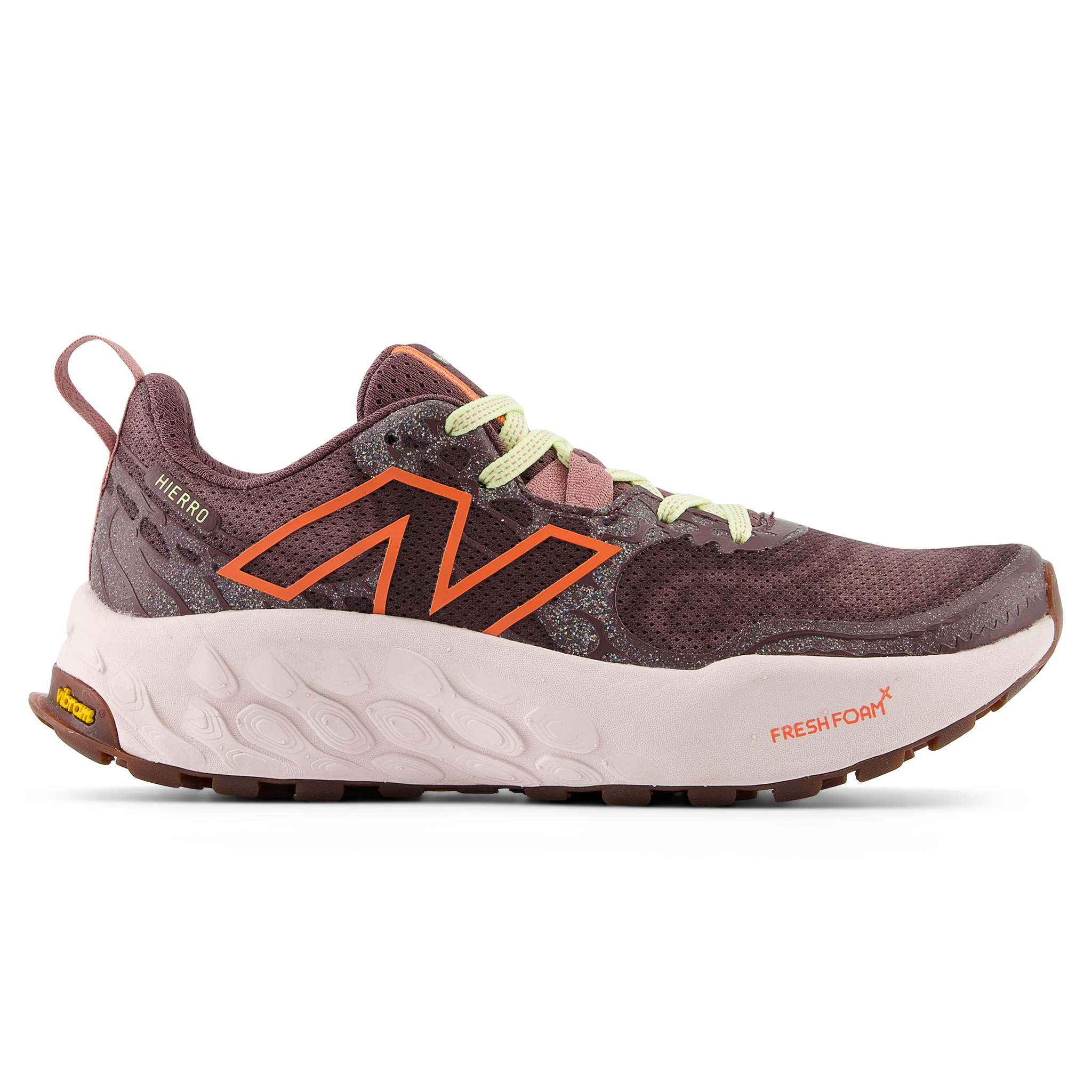 Bordová dámska bežecká obuv New Balance Fresh Foam X Hierro v8 WTHIERP8 40.5 B - 40.5 B