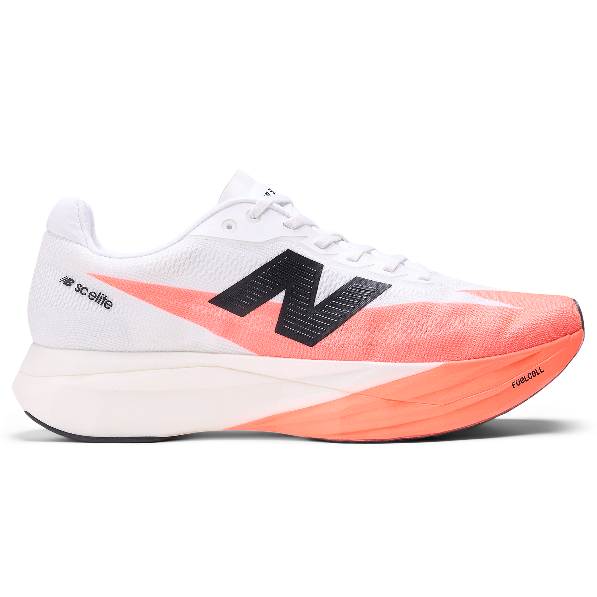 Buty męskie New Balance FuelCell SC Elite V5 MRCELLR5 – pomarańczowe