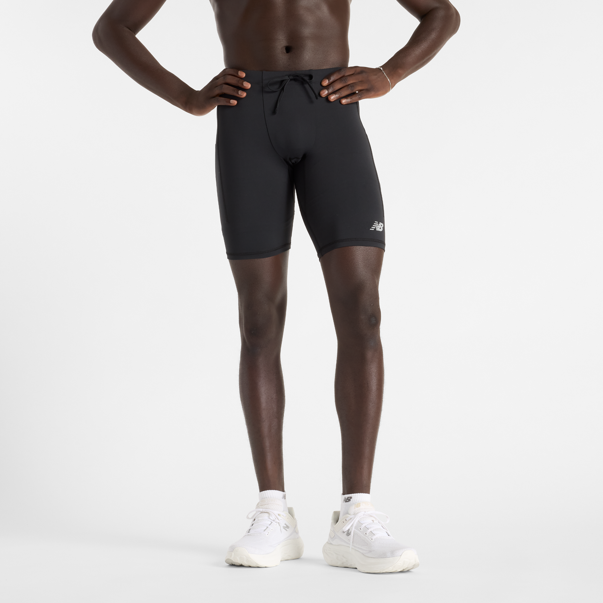 Pánske šortky New Balance MS51271BK – čierne L - L