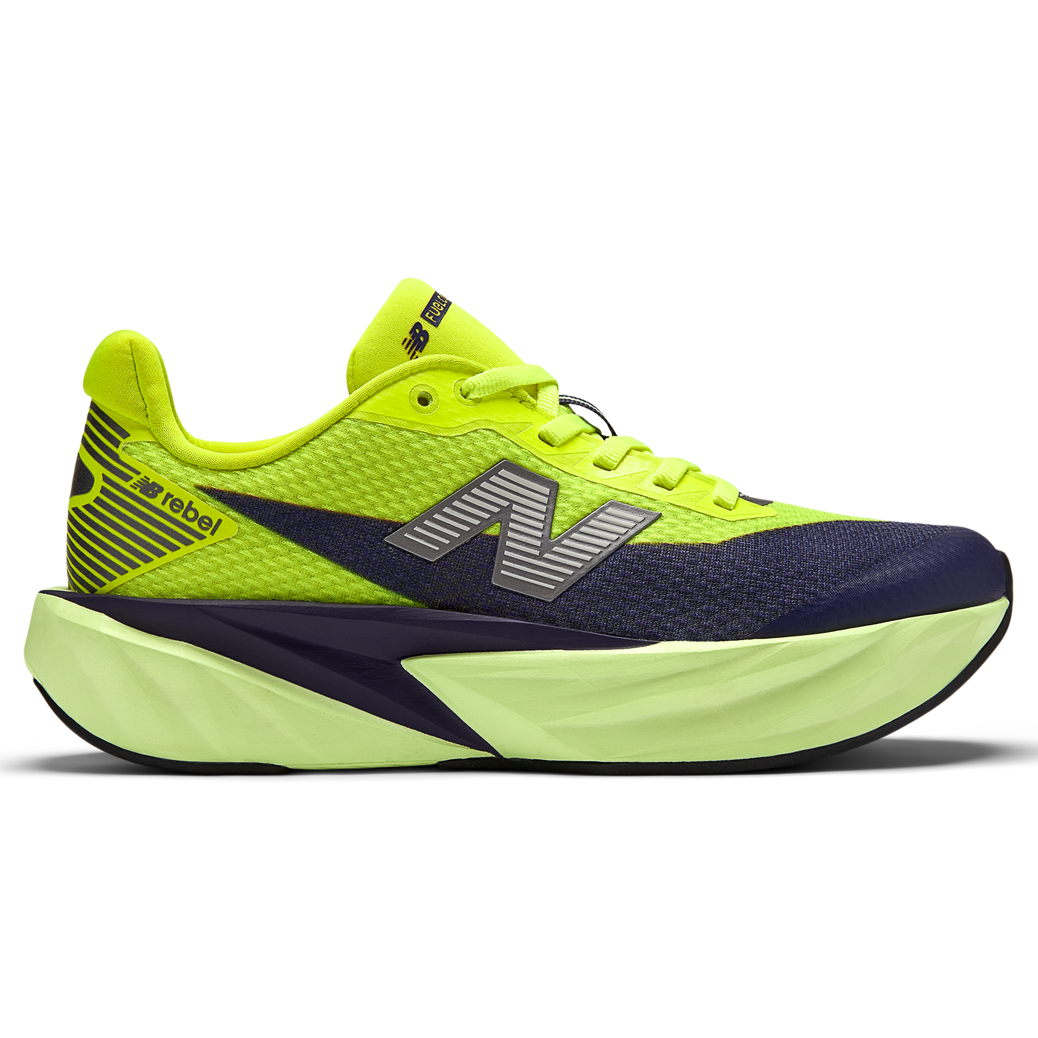 Detské topánky New Balance FuelCell Rebel v5 GFCX2PO – zelené 37.5 M - 37.5 M