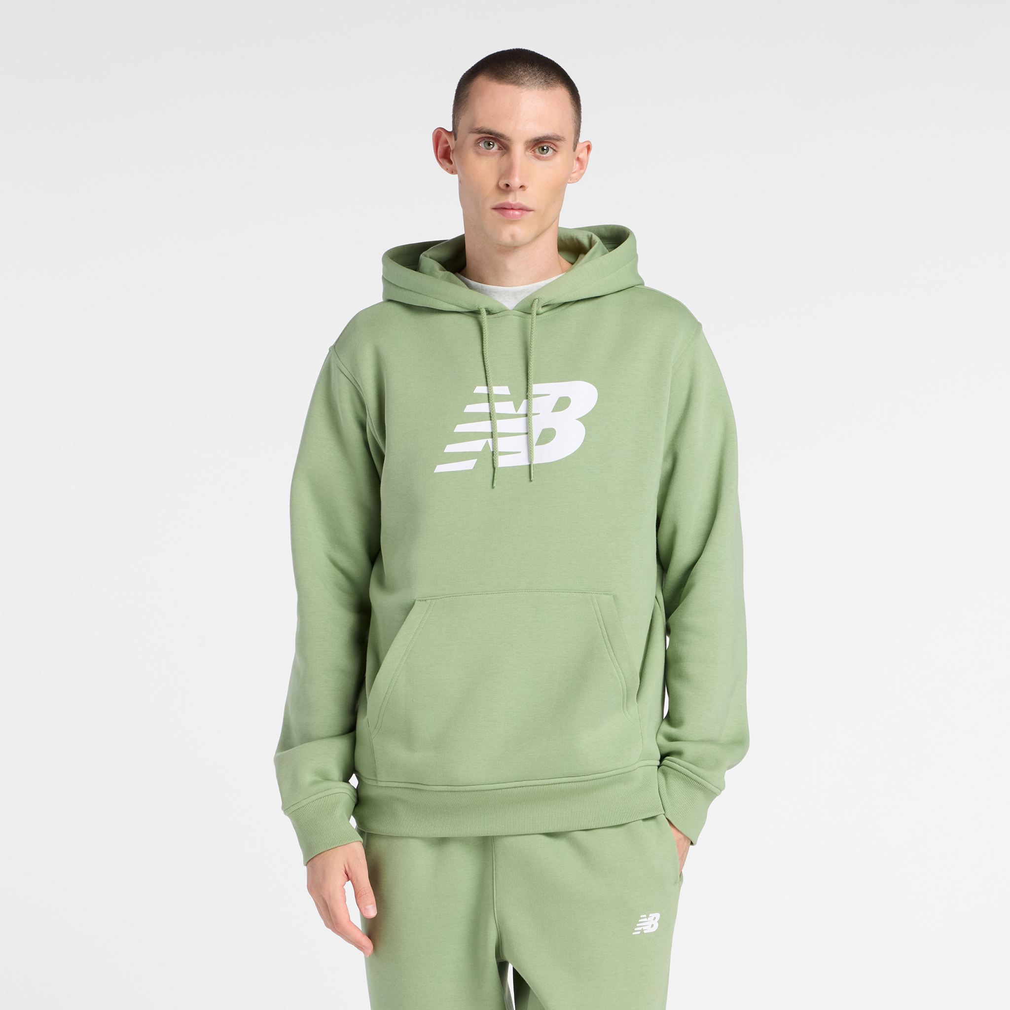 Bluza męska New Balance MT43904AAR – zielona