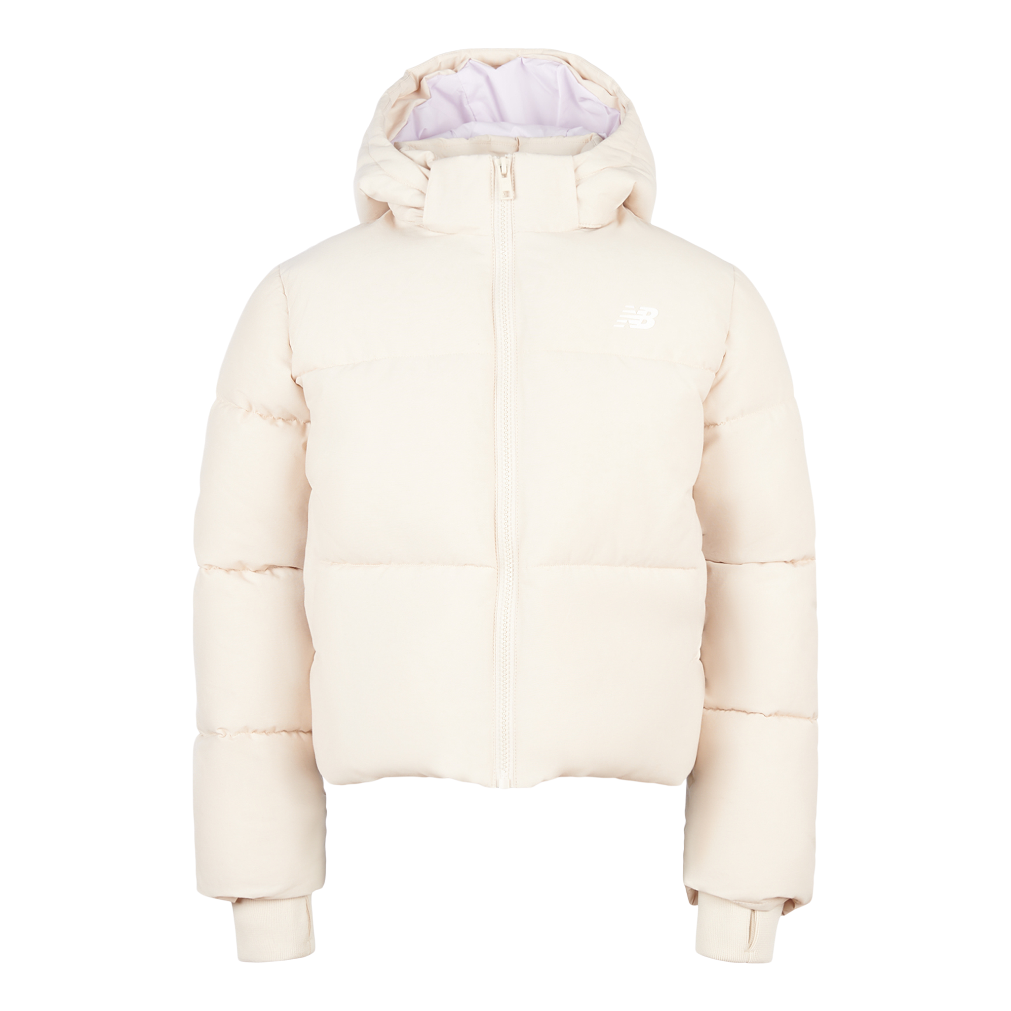 Kurtka dziecięca New Balance LAKG0230BIS – beżowa