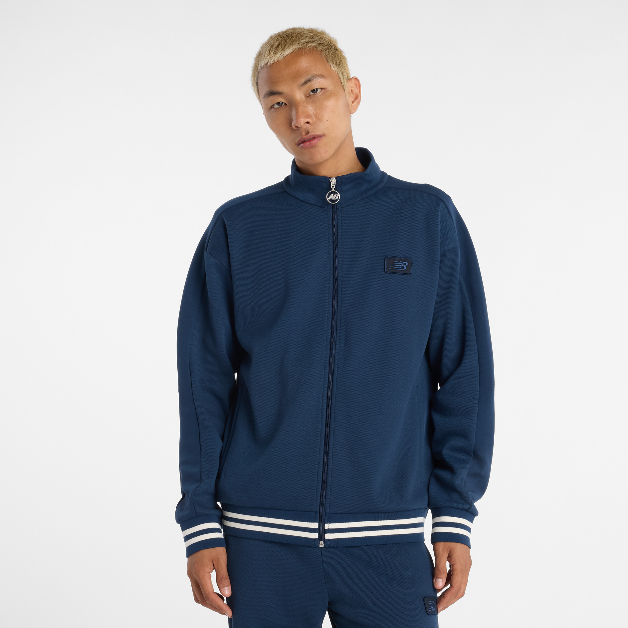 Bluza męska New Balance MJ53502NNY – granatowa