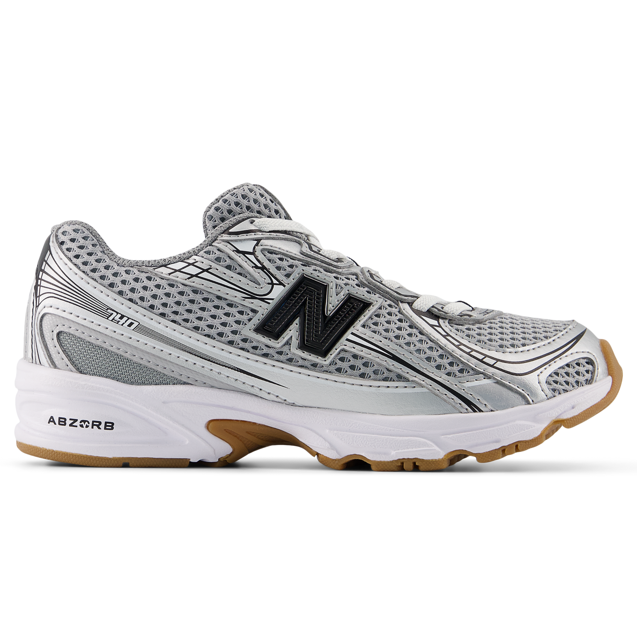 Buty dziecięce New Balance PZ740GB – szare