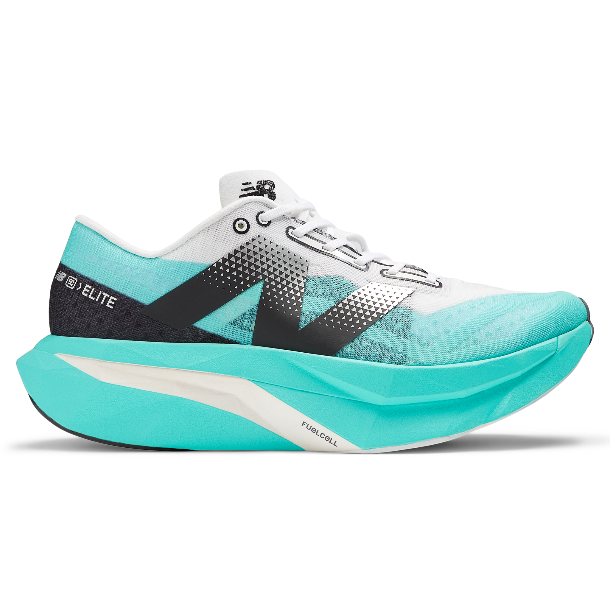 Buty damskie New Balance FuelCell SC Elite V4 WRCELCT4 – niebieskie