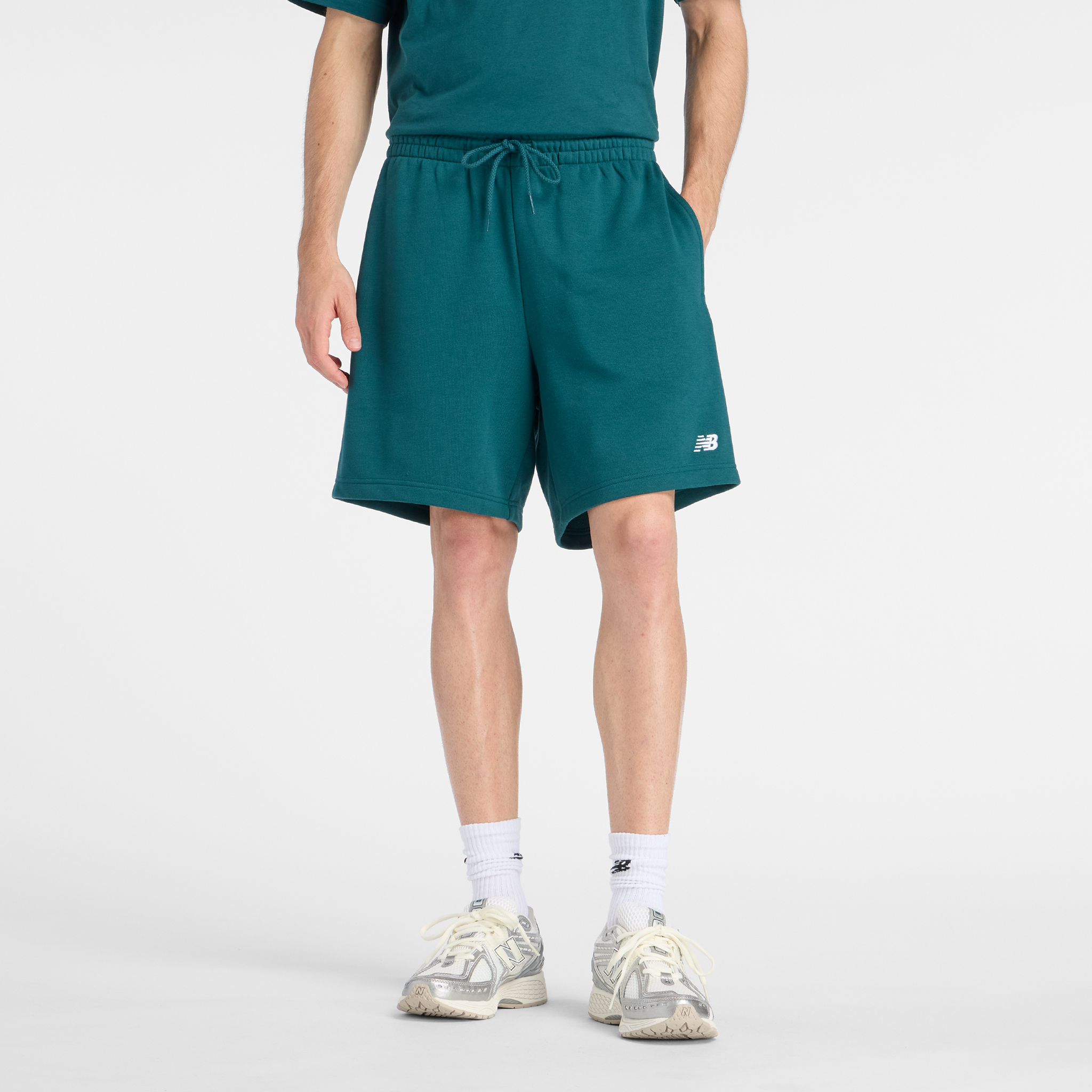 Spodenki męskie New Balance MS41520AAV – zielone