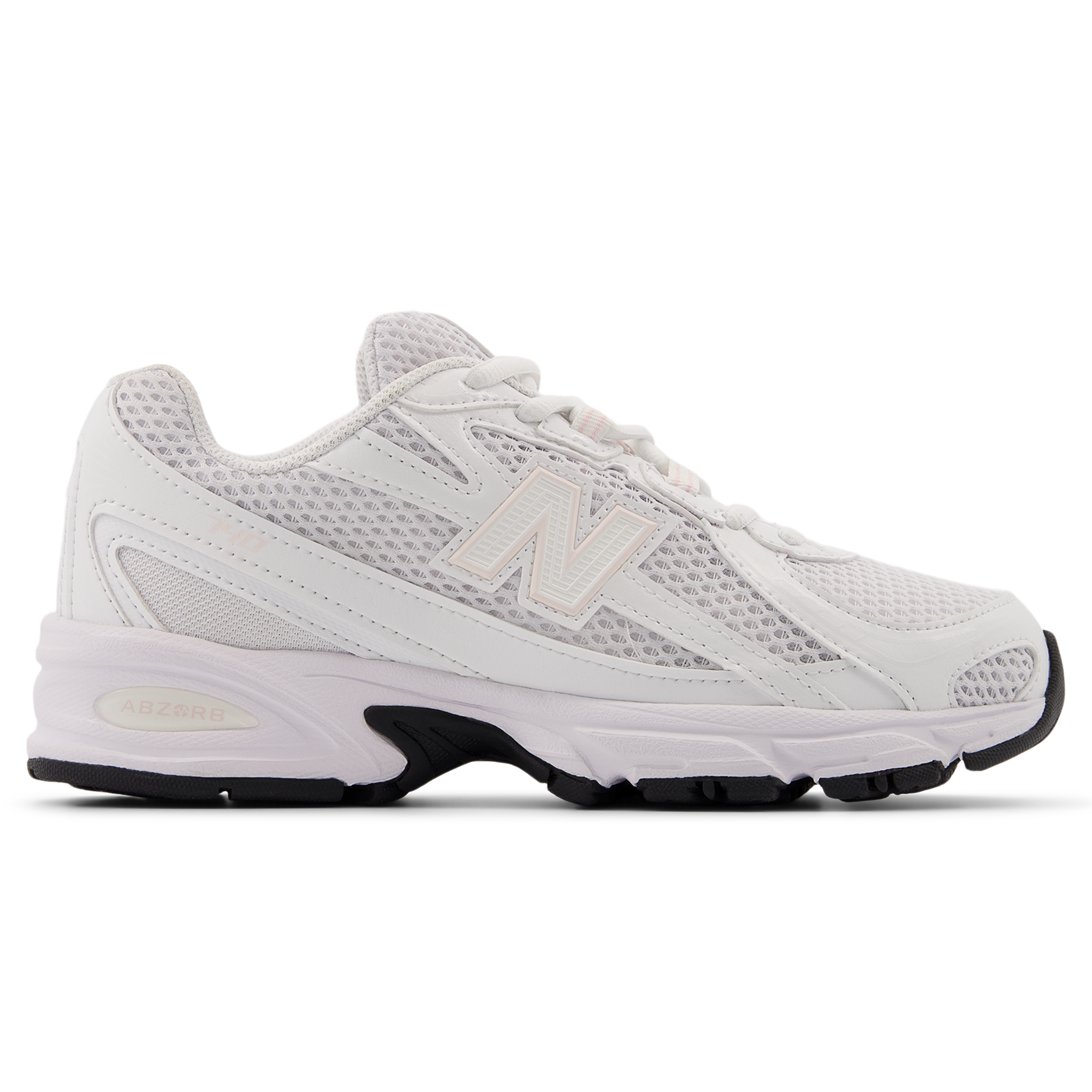 Buty dziecięce New Balance GR740PK – białe