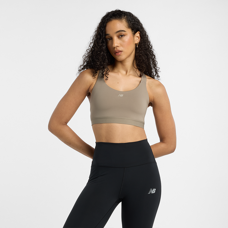 Biustonosz do treningu New Balance WB51035DOK – beżowy