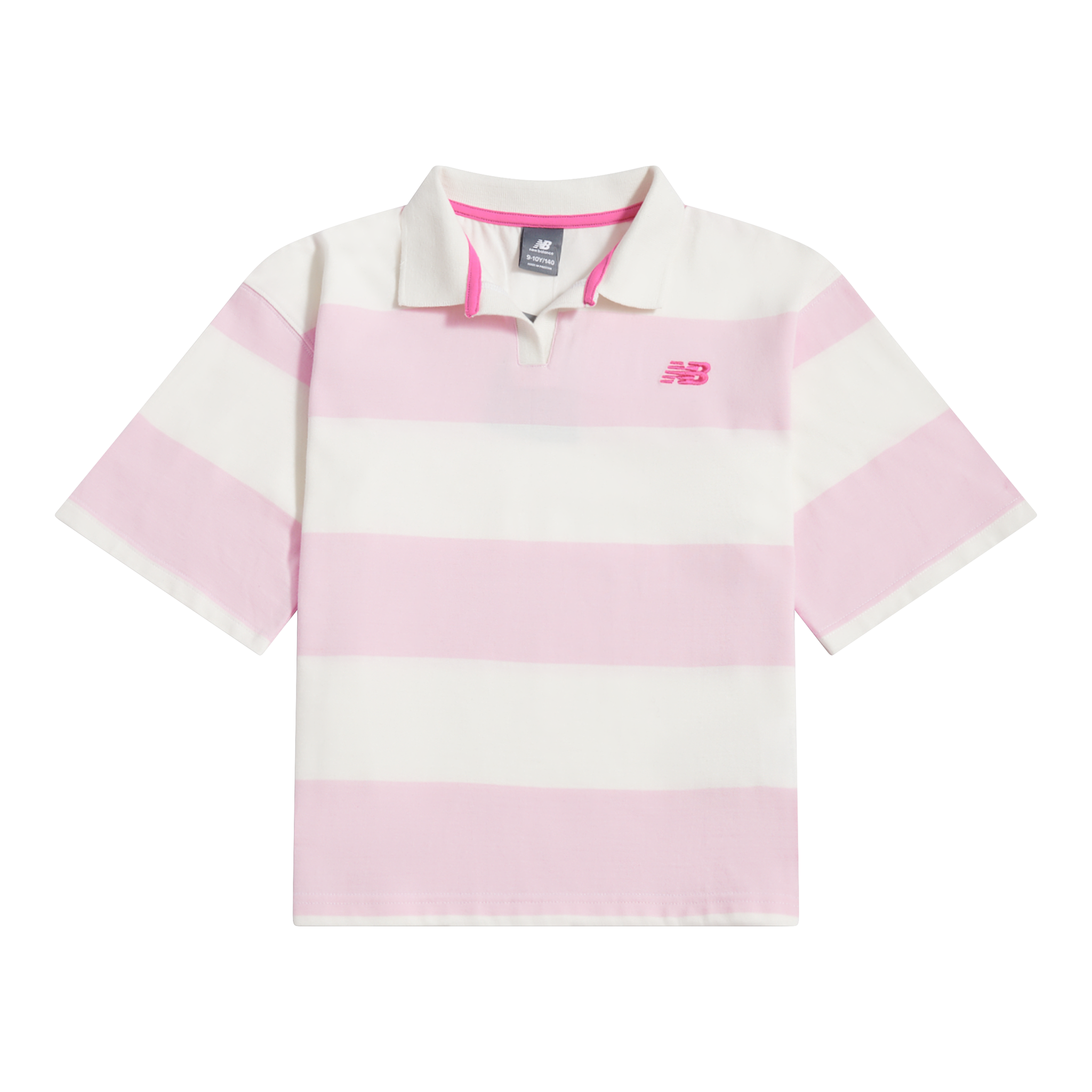 Koszulka dziecięca New Balance YT61M5OKSST – różowa