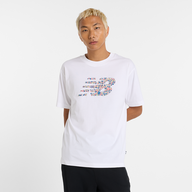 Koszulka męska New Balance MT51920WT – biała