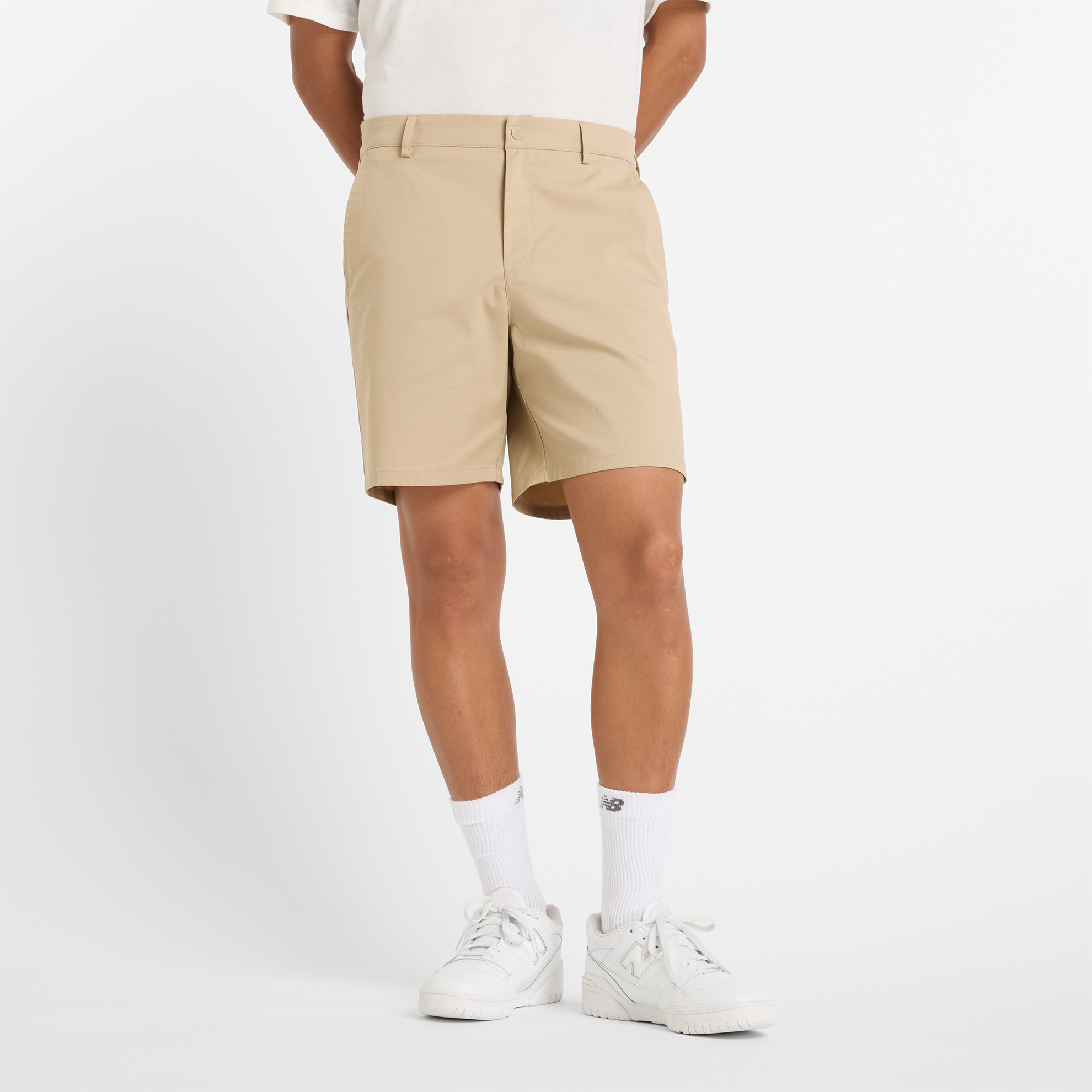 Spodenki męskie New Balance MS51583SOT – beżowe