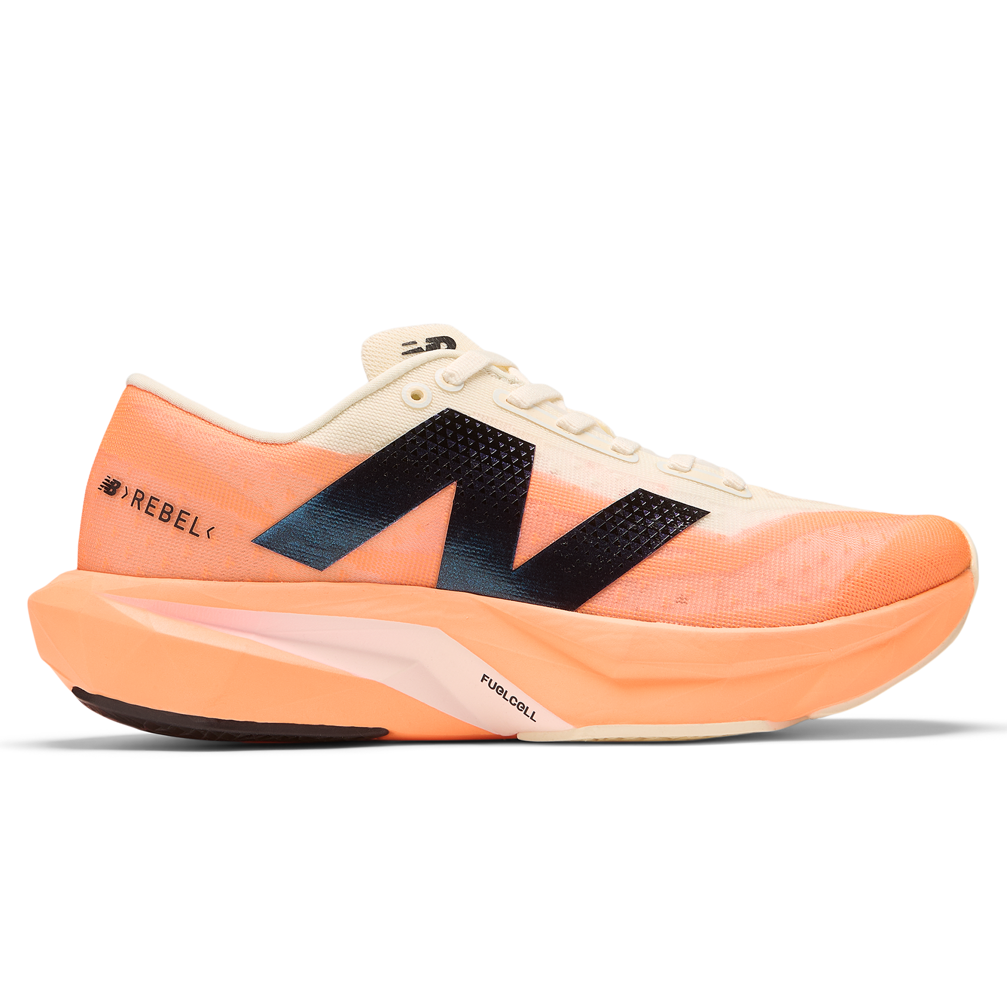 Buty damskie New Balance FuelCell Rebel v4 WFCXCC4 – pomarańczowe