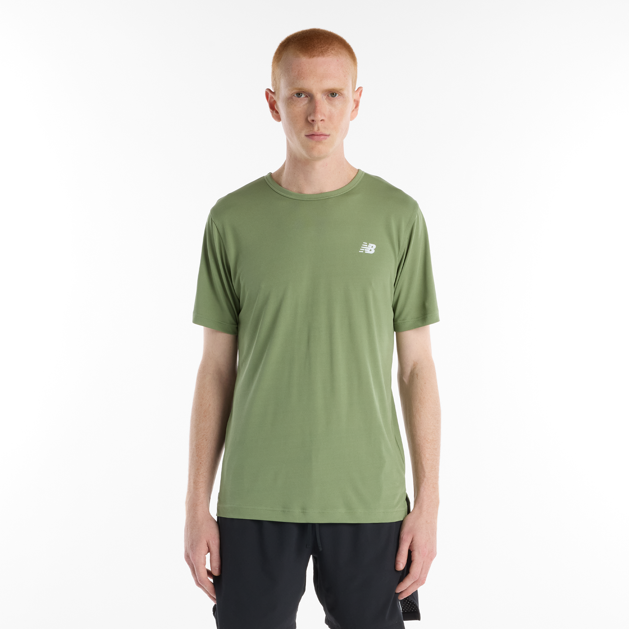 Koszulka męska New Balance MT61O0U4AAR – zielona