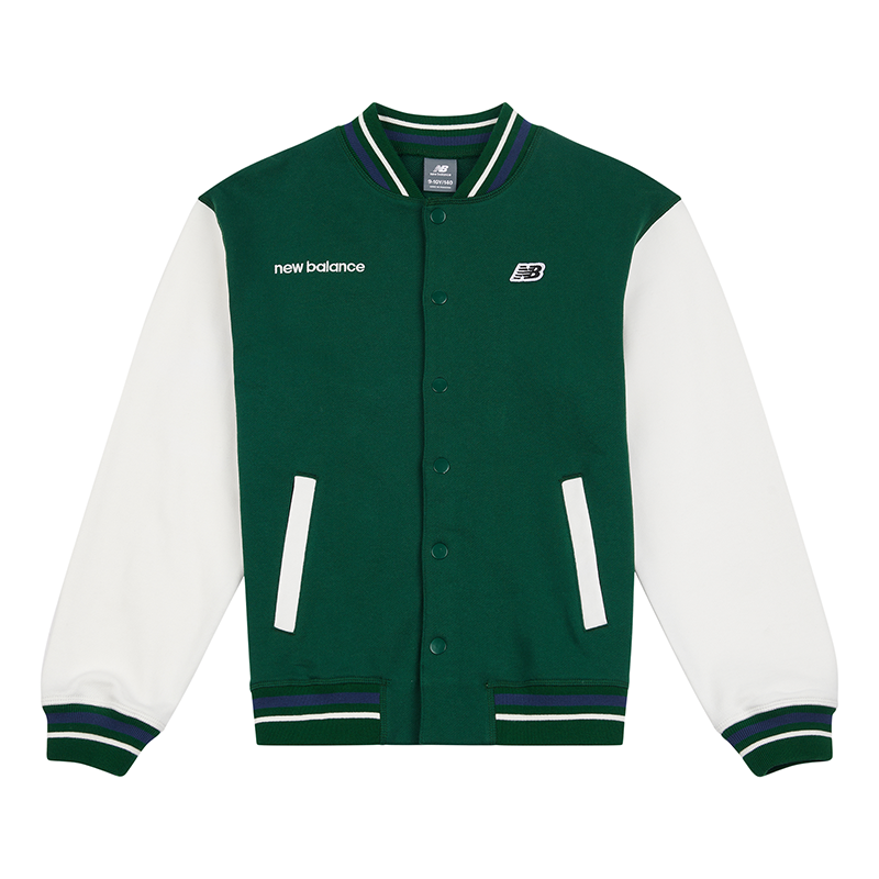 Bluza dziecięca New Balance LAKB0069NWG – zielona