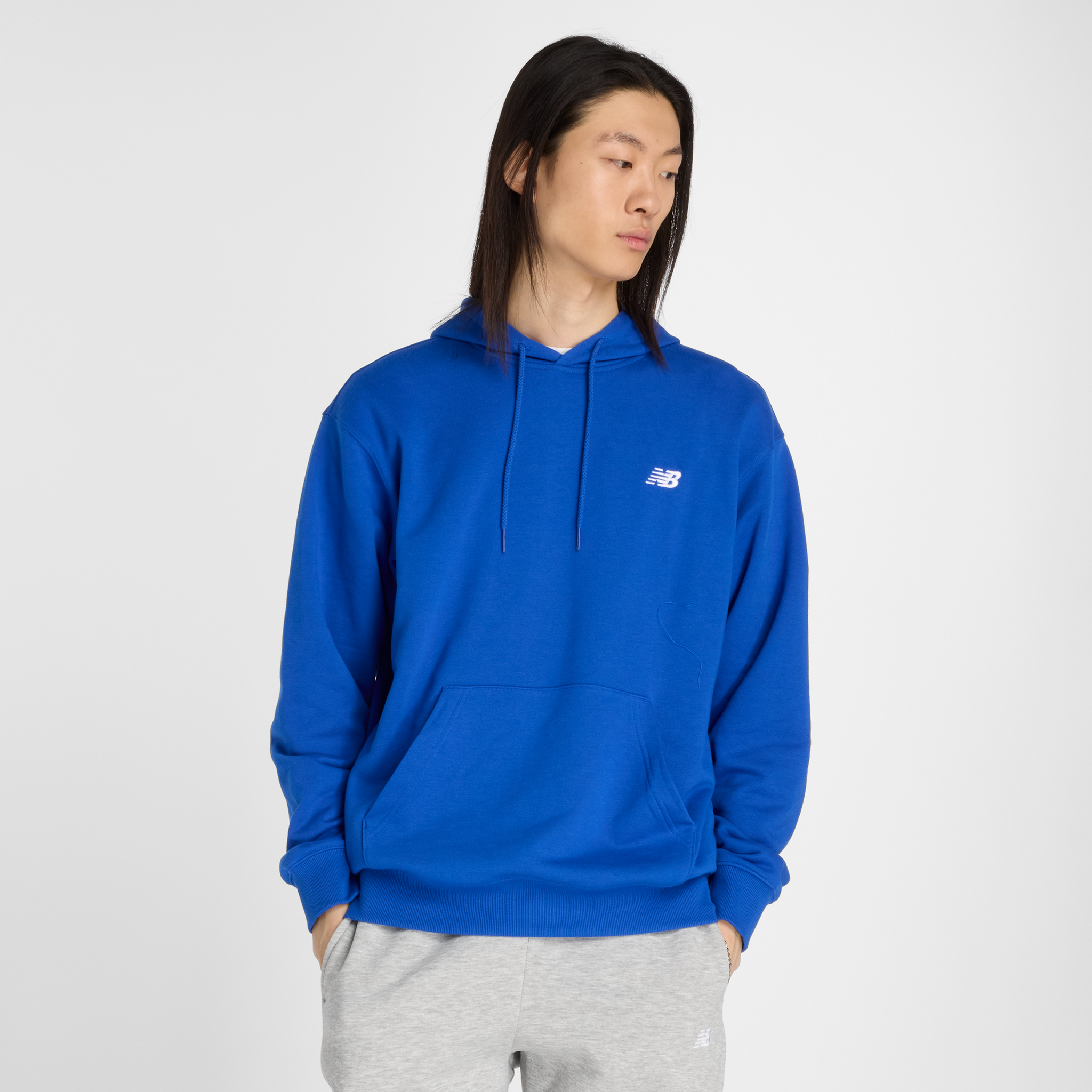 Bluza męska New Balance MT41508BUM – niebieska