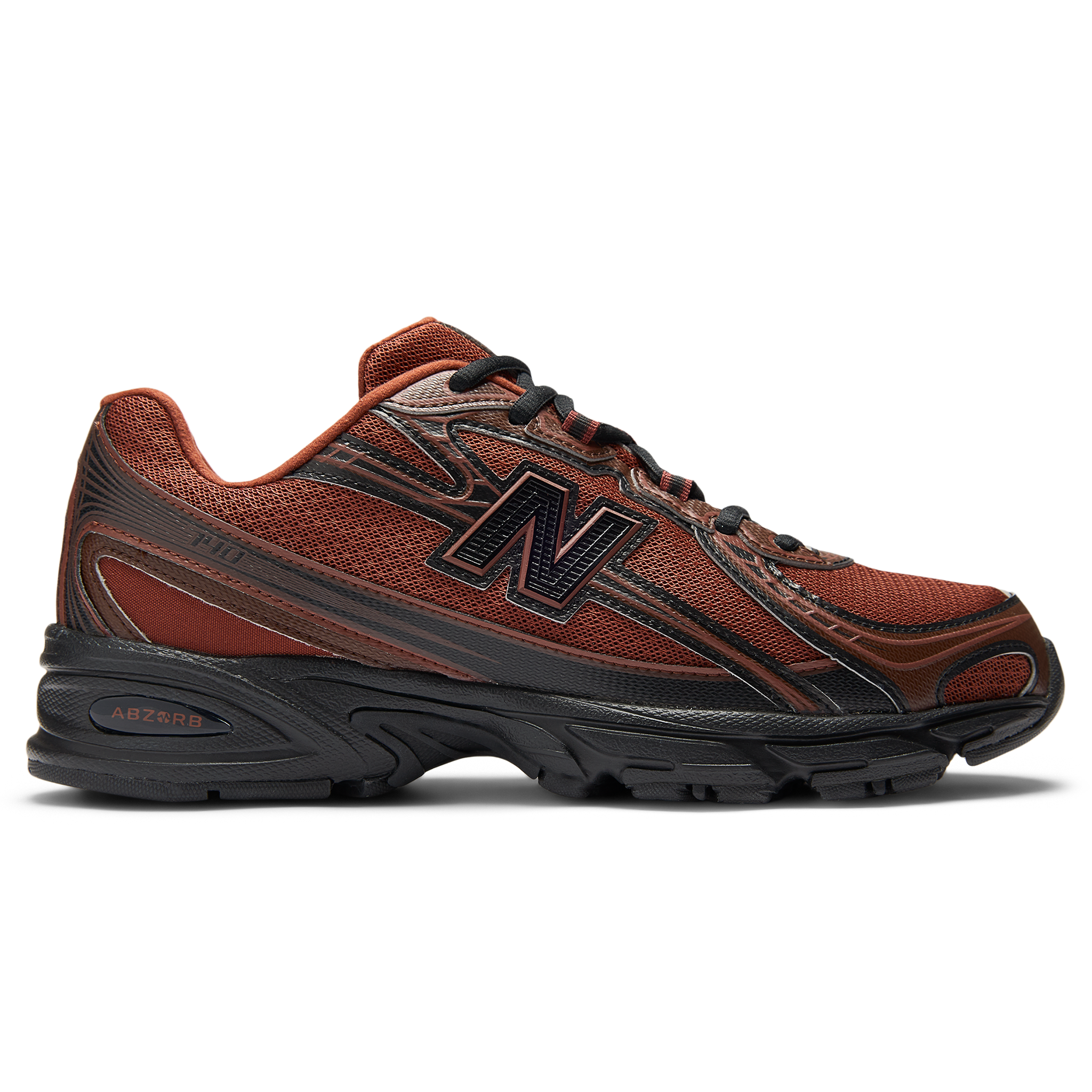Buty unisex New Balance U7407CB – bordowe