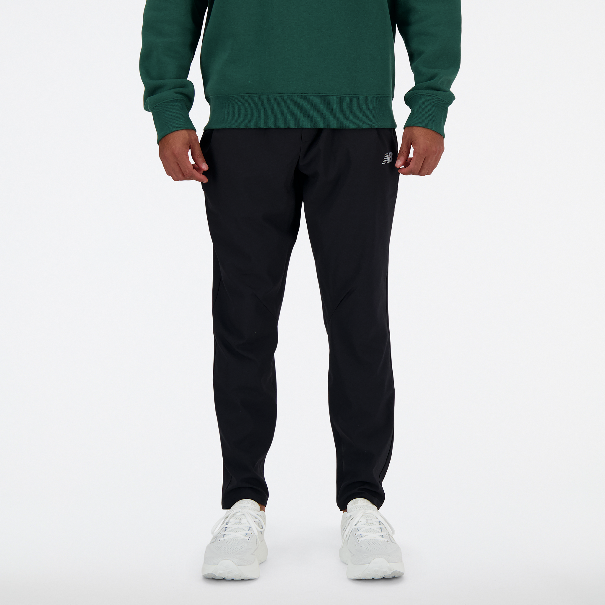 Spodnie męskie New Balance MP41060BK – czarne