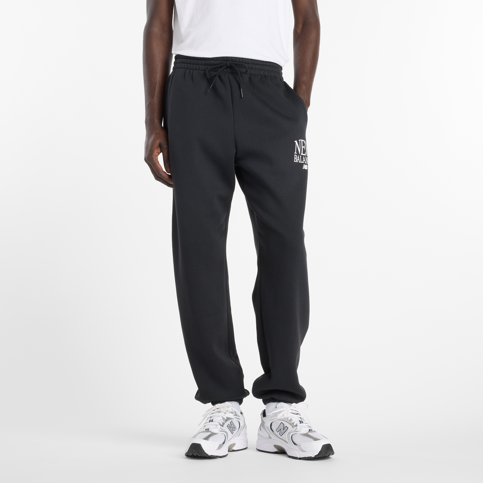 Spodnie męskie New Balance MB61E74ABK – czarne