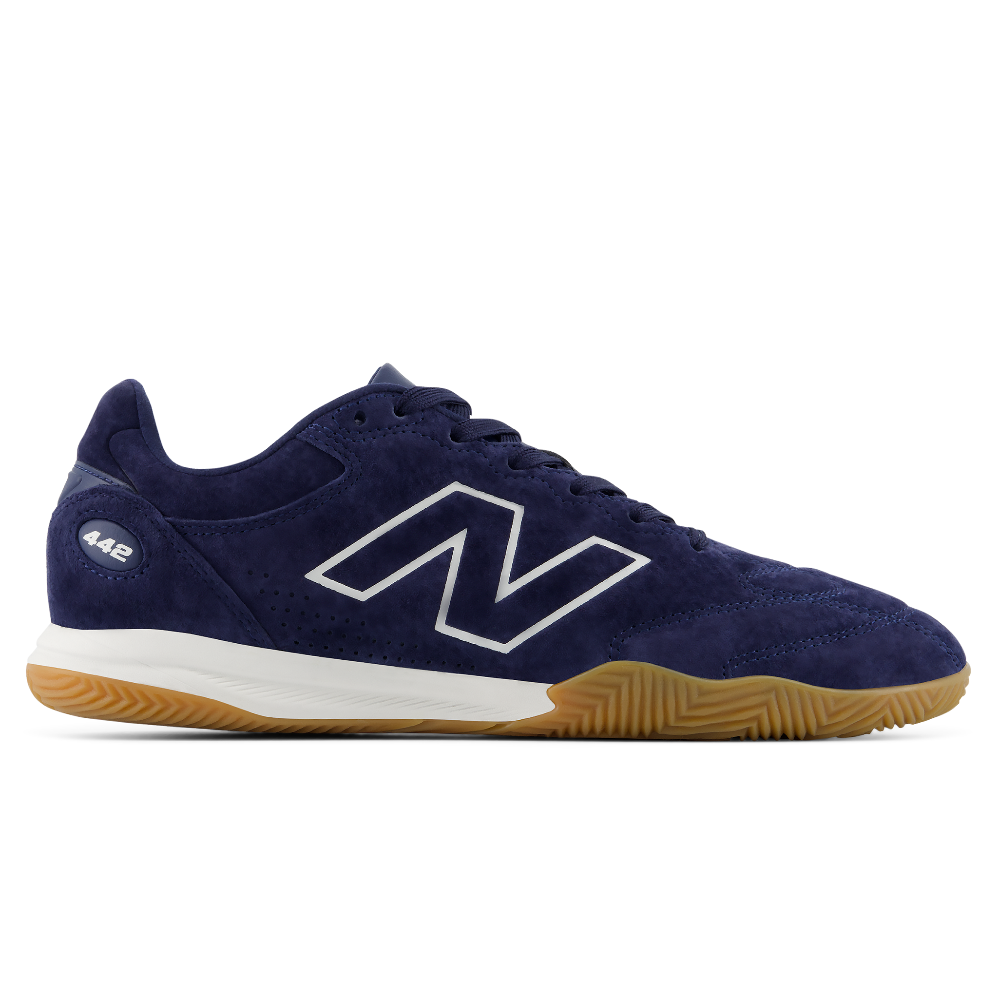 Halówki męskie New Balance 442 Elite IN LS V3 U41IL54N – granatowe