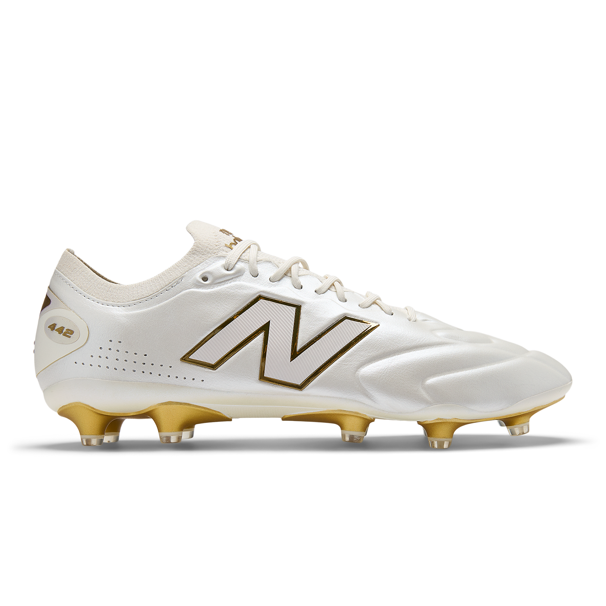 Korki męskie New Balance 442 ELITE FG V3 U41FM9EJ – białe