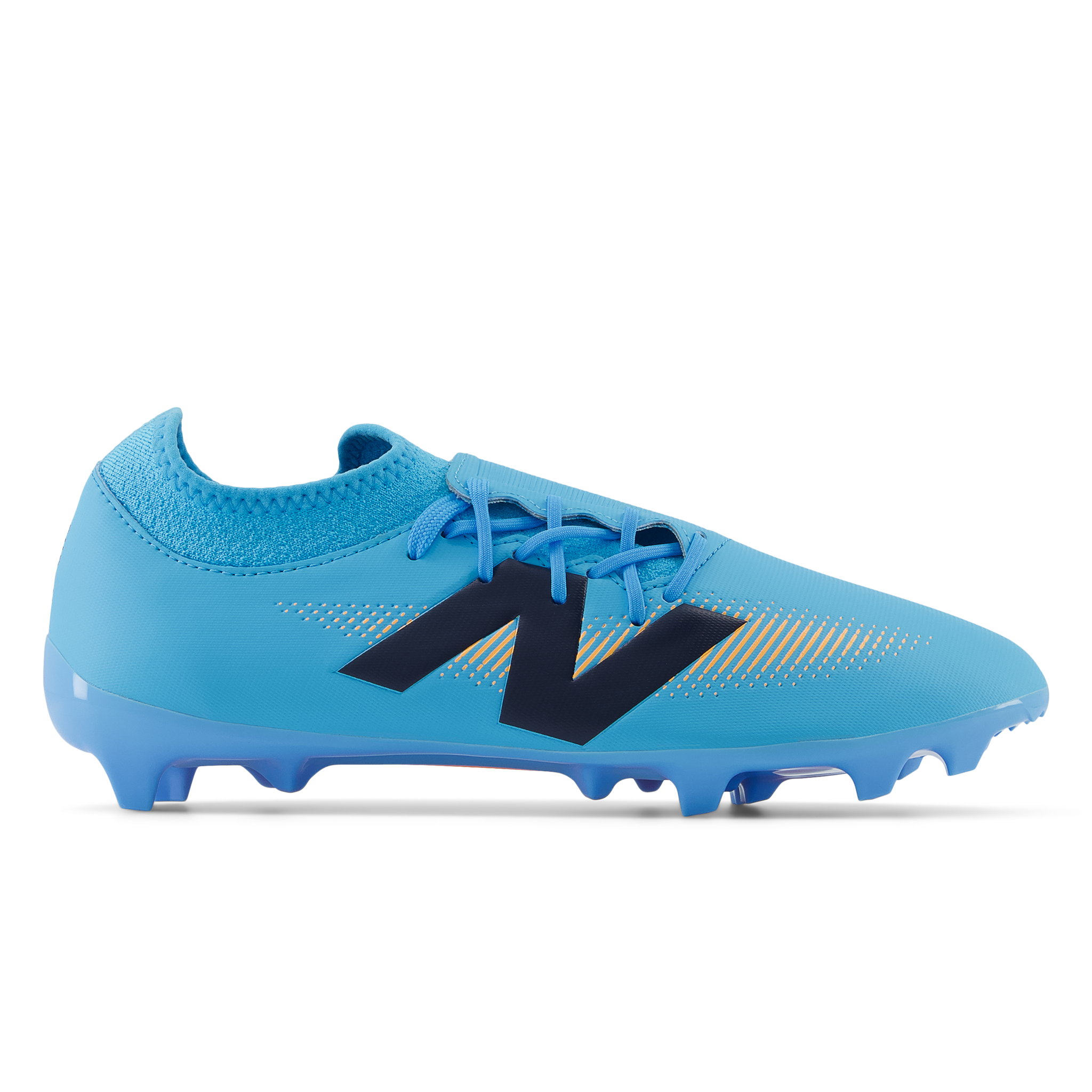 Korki męskie New Balance FURON V7+ DISPATCH FG SF3FS75 – niebieskie