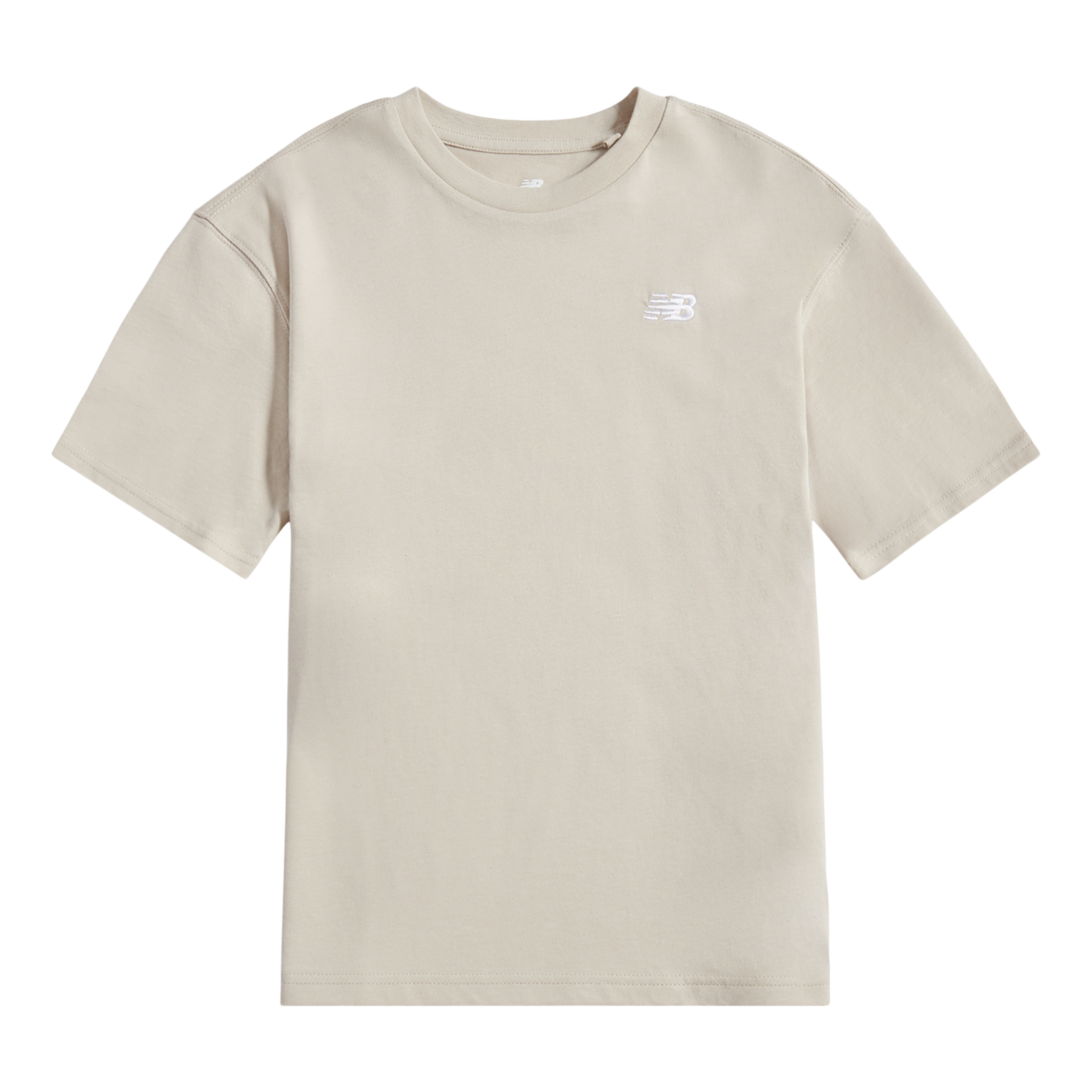 Koszulka dziecięca New Balance LAKB0001TWF – beżowa
