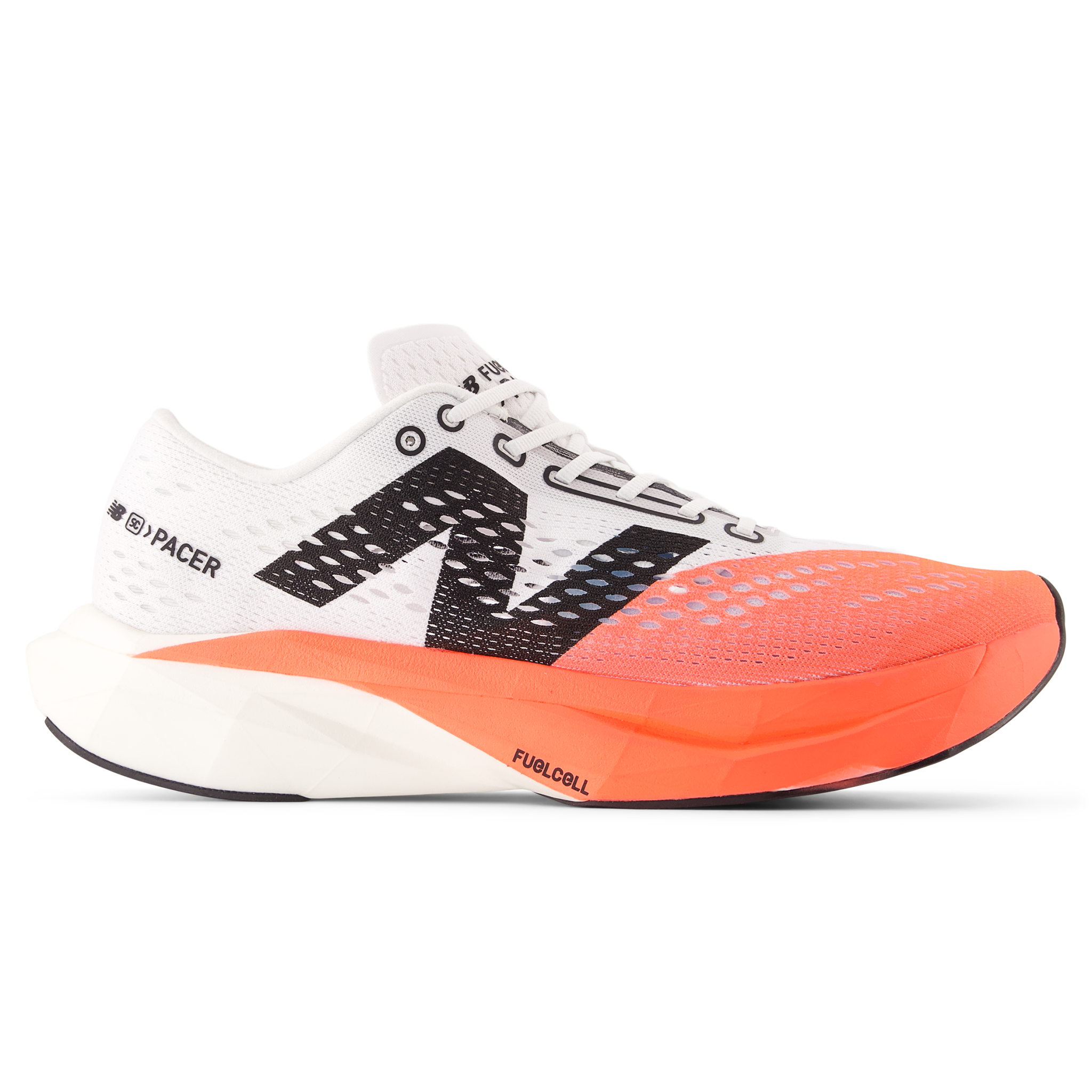 Buty męskie New Balance FuelCell SuperComp Pacer v2 MFCRRCU2 – pomarańczowe