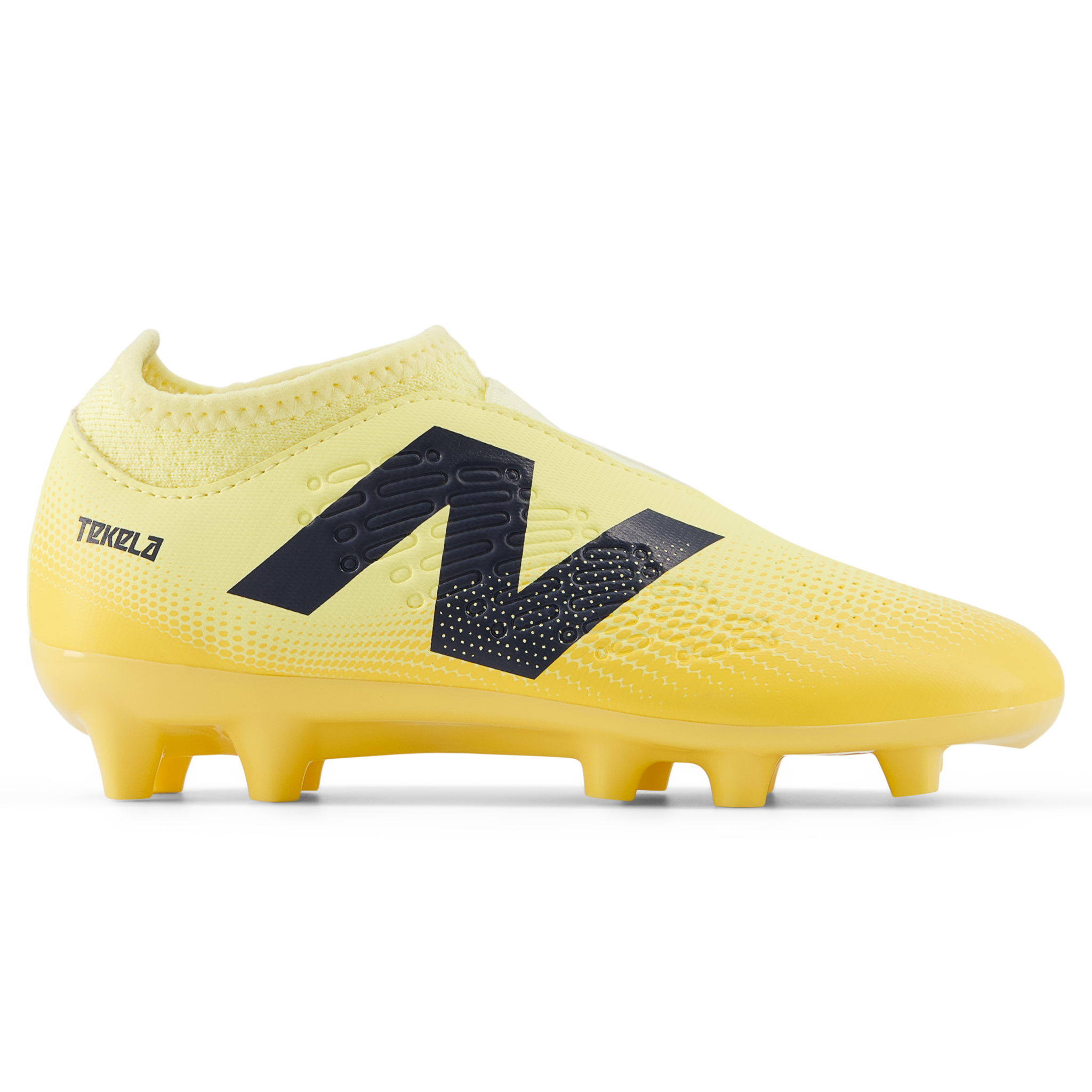 Korki dziecięce New Balance TEKELA V4+ MAGIQUE JNR FG SJT3FJ45 – żółte