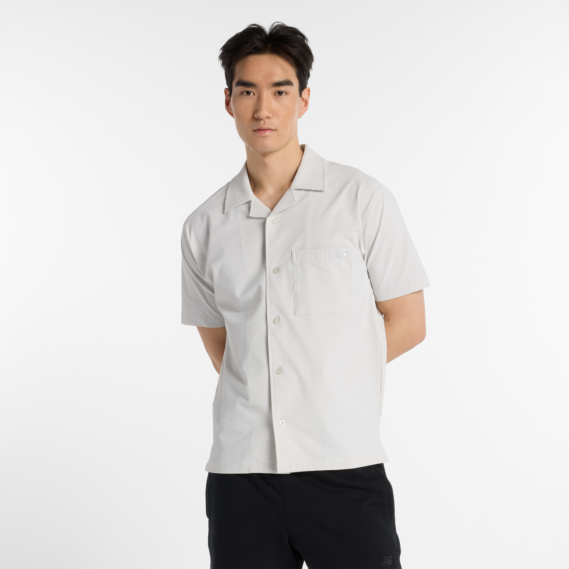 Koszulka męska New Balance MT51523GYM – szara