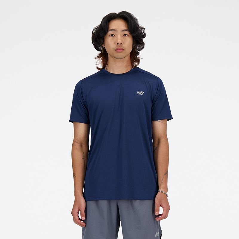 Koszulka męska New Balance MT41222NNY – granatowa
