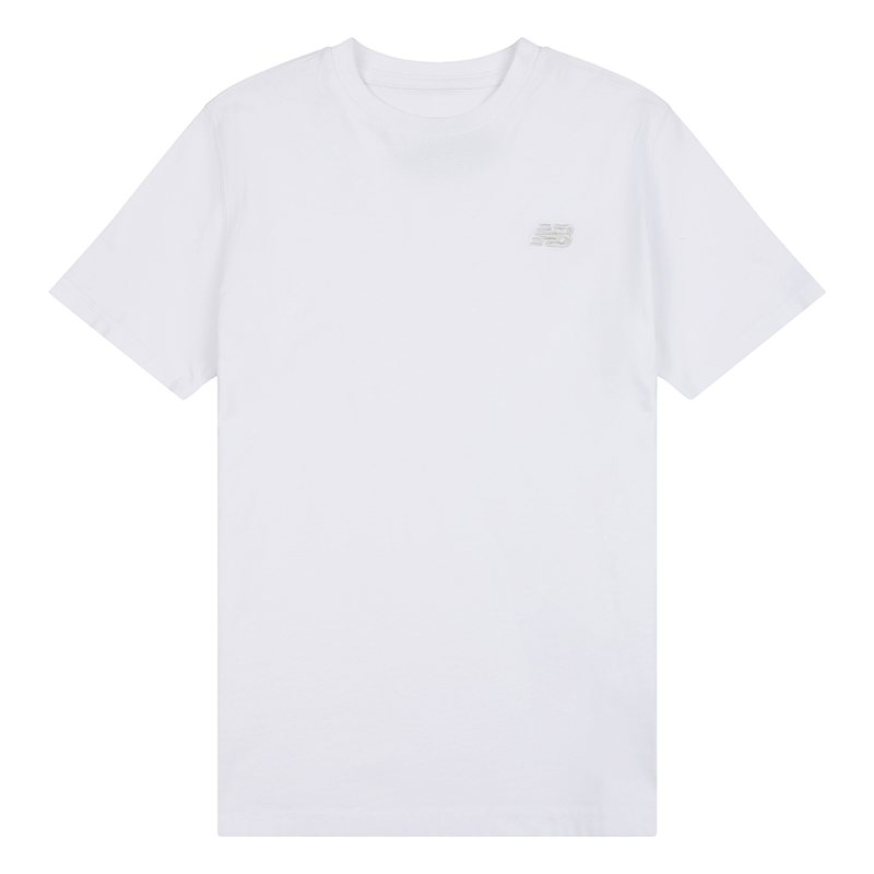 Koszulka dziecięca New Balance LAKB0001BWE – biała