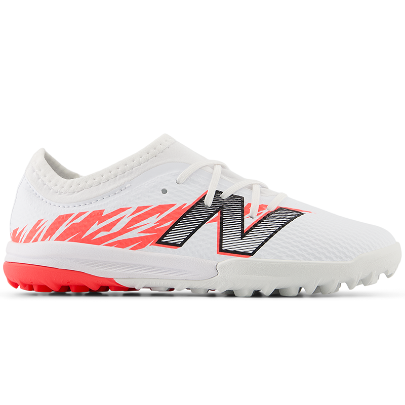 Turfy dziecięce New Balance FURON TEAM JNR TF V8 SJF3TIB8 – białe