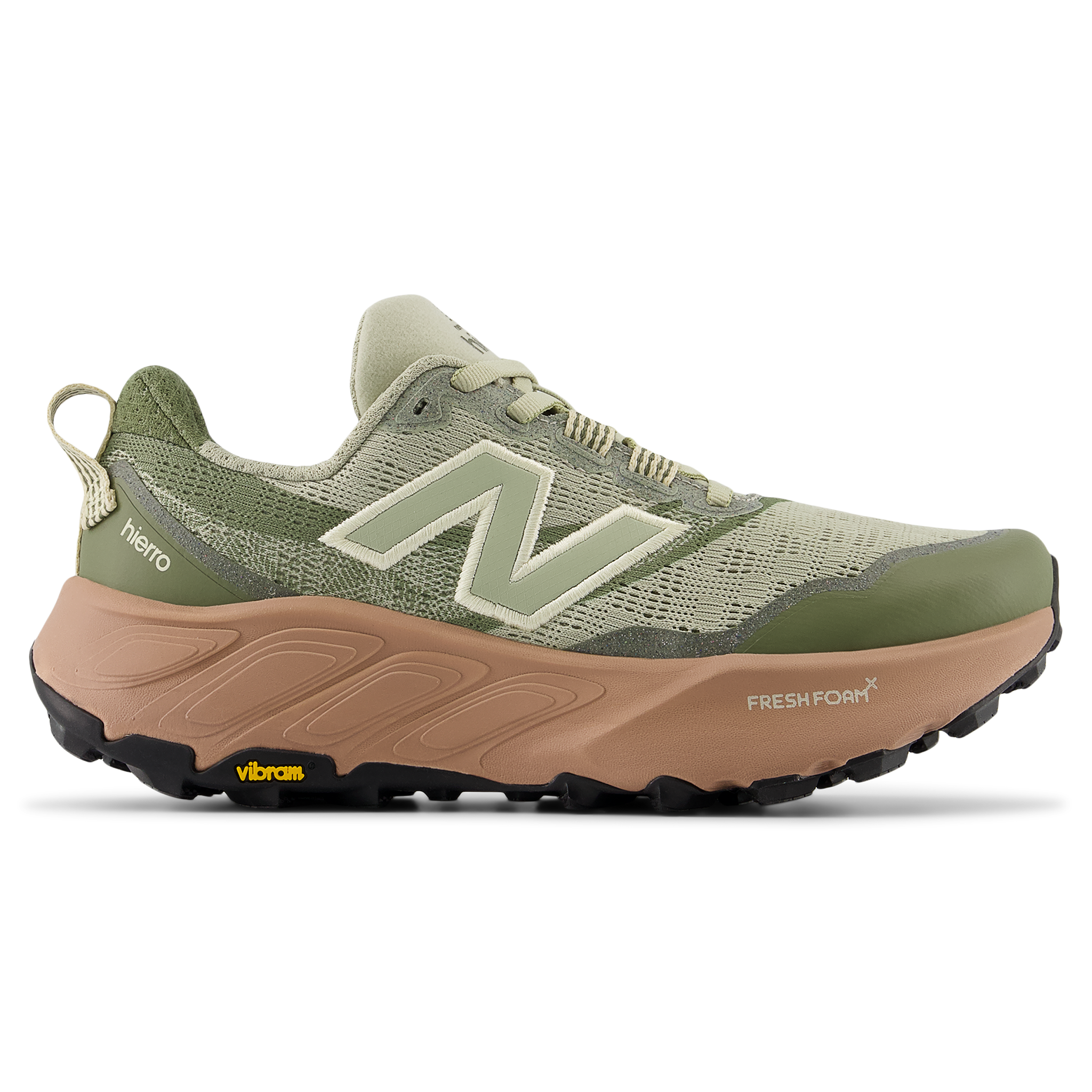 Női futócipő New Balance Fresh Foam X Hierro v9 WTHIERP9 – zöld 37 B - 37 B