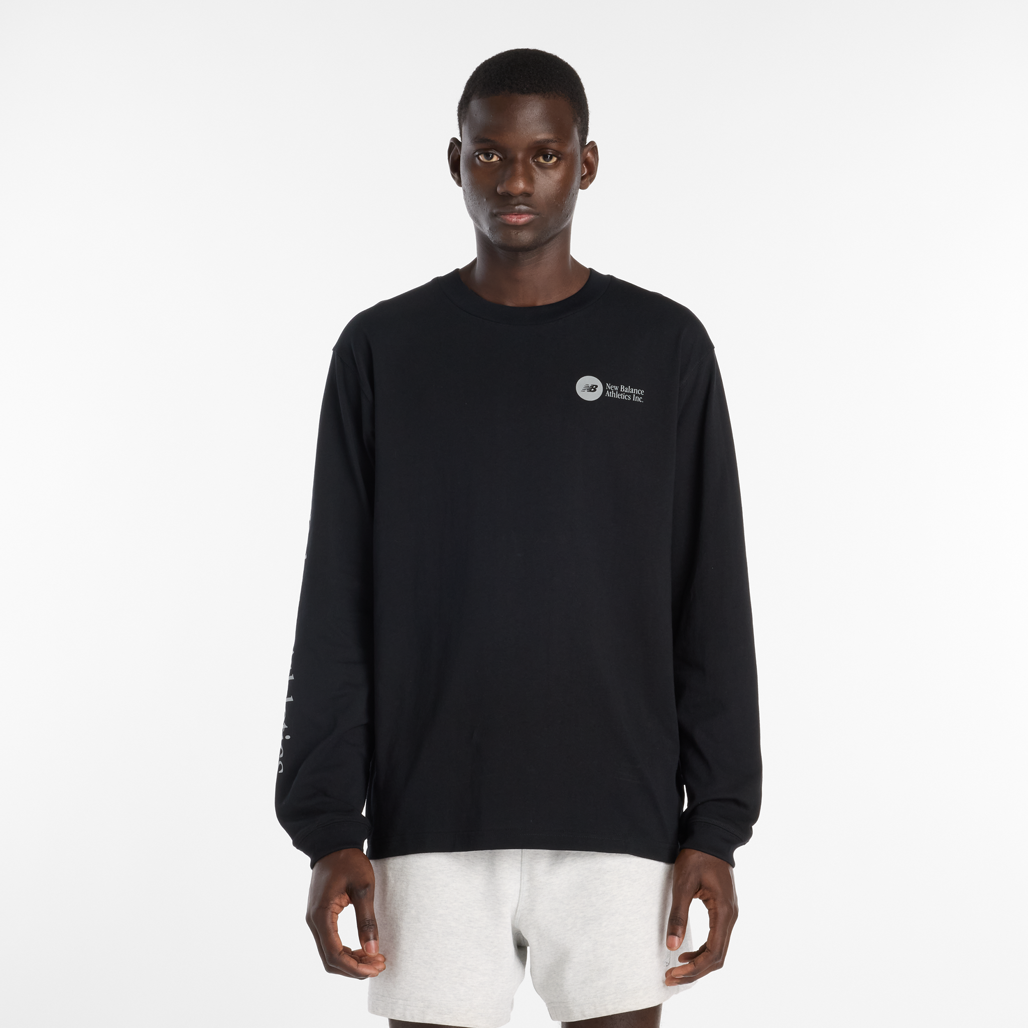 Koszulka męska New Balance MT61H4CYBK – czarna