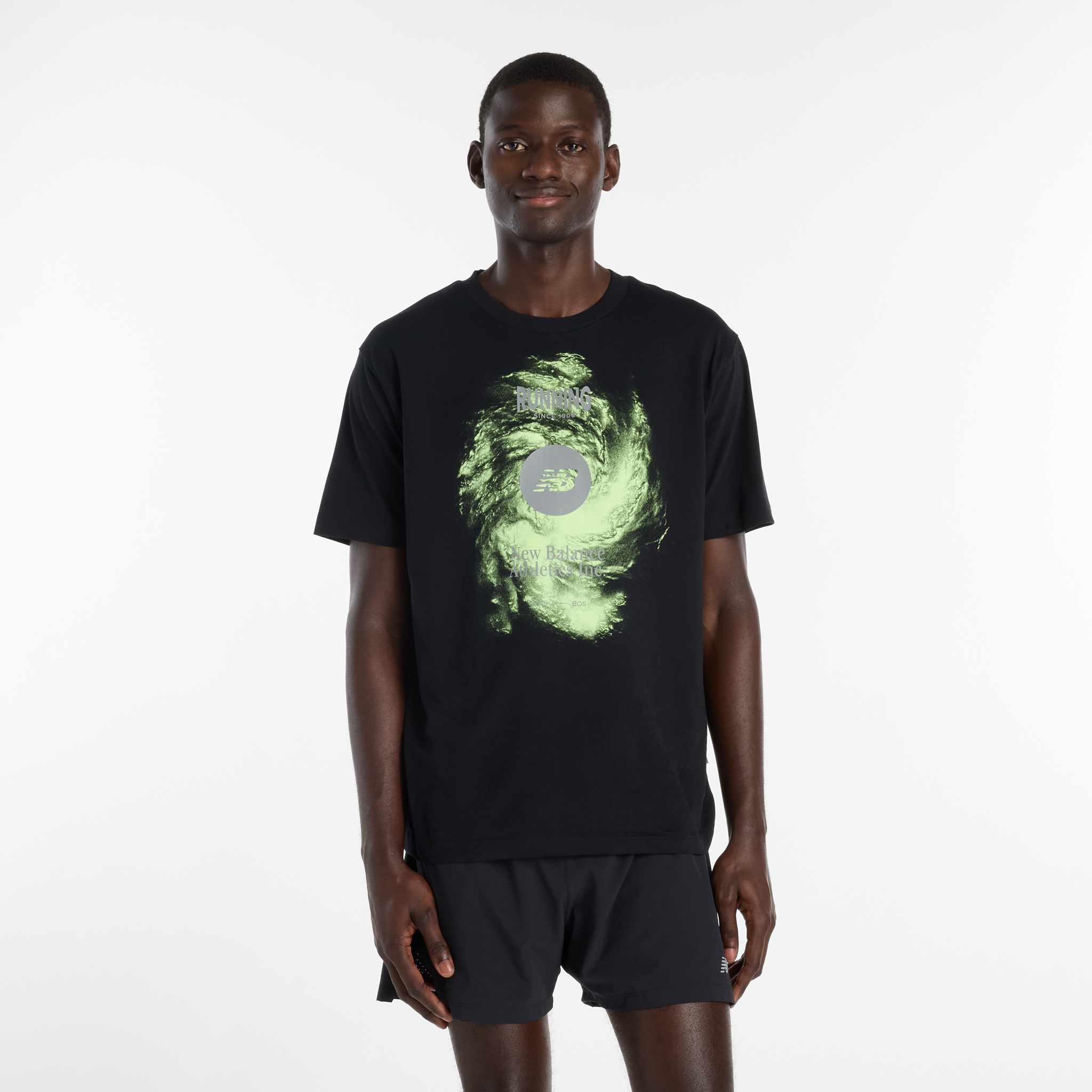 Koszulka męska New Balance MT6164W1BK – czarna