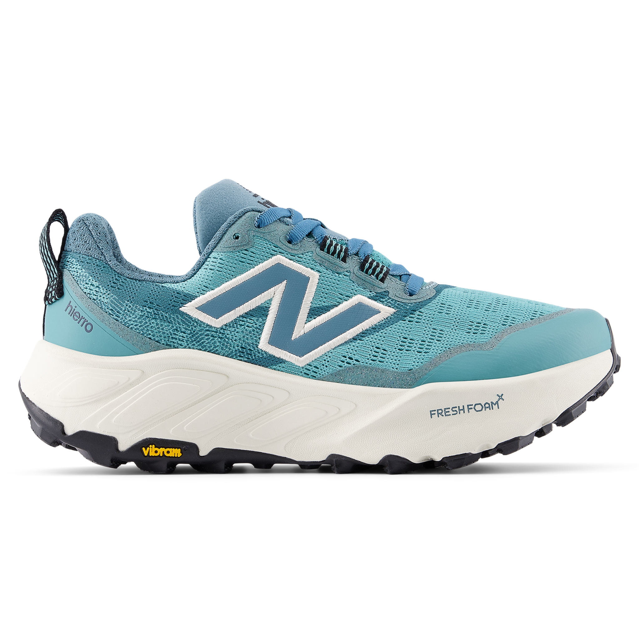 Buty damskie New Balance Fresh Foam X Hierro v9 WHIER6LA – niebieskie
