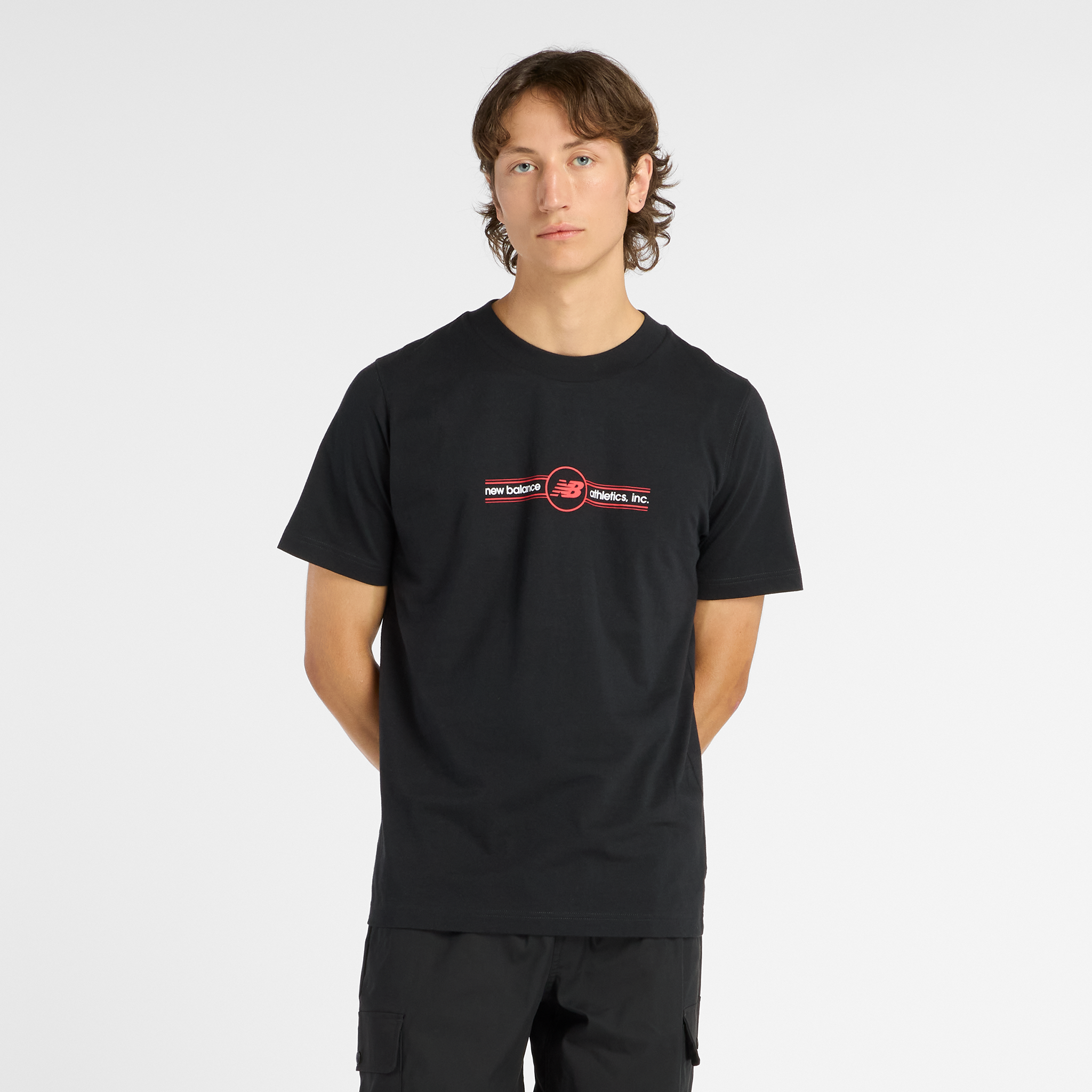 Koszulka męska New Balance MT6148SVBK – czarna