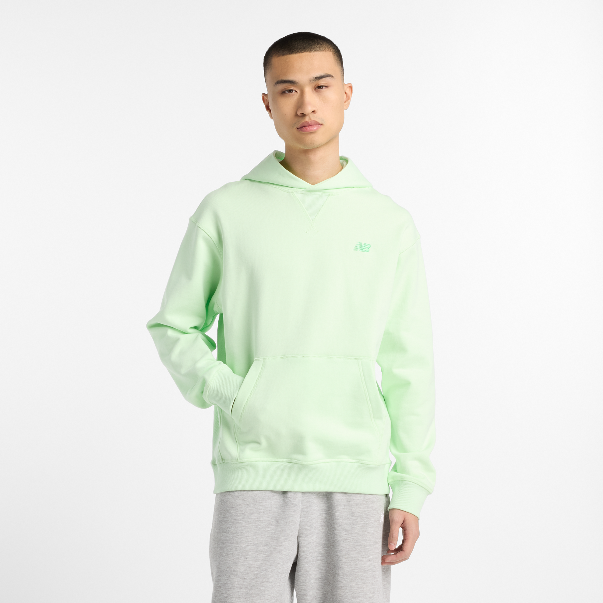 Bluza męska New Balance MT41534MEW – zielona