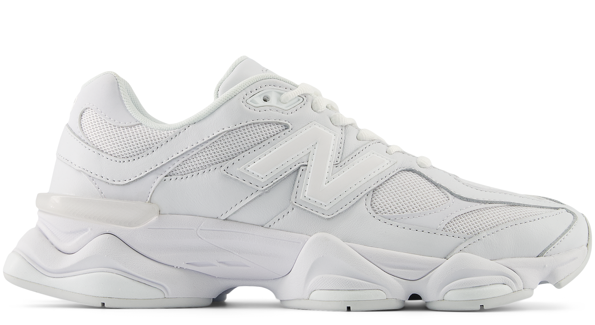 Buty unisex New Balance U9060NRJ – białe 39.5 Standardowa (D) - 39.5 Standardowa (D)