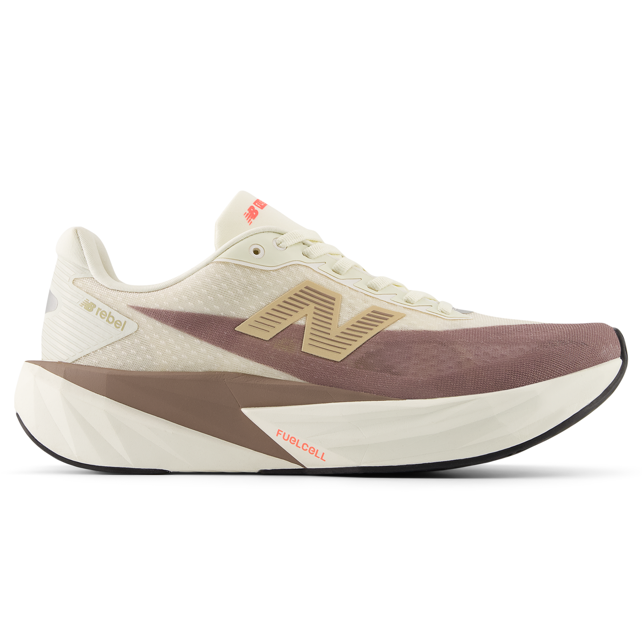 Buty damskie New Balance FuelCell Rebel v5 WFCXLJ5 – beżowe