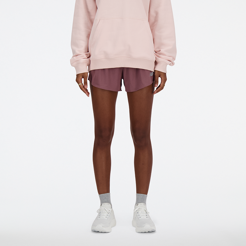 Spodenki damskie New Balance WS41286LIE – różowe