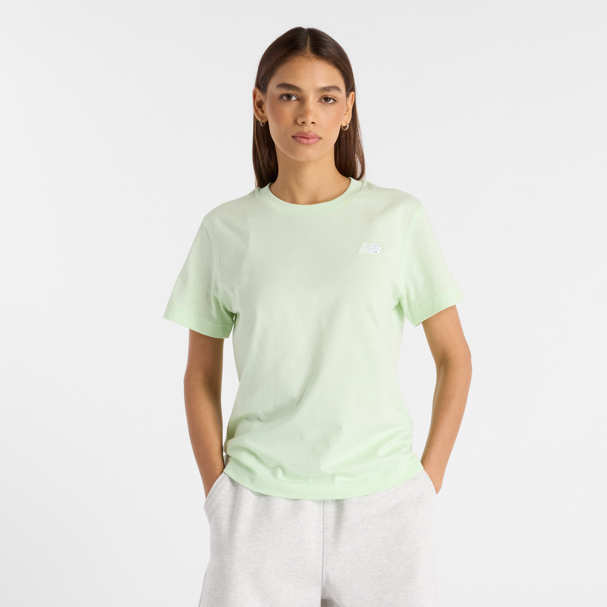 Koszulka damska New Balance WT41509MEW – miętowa