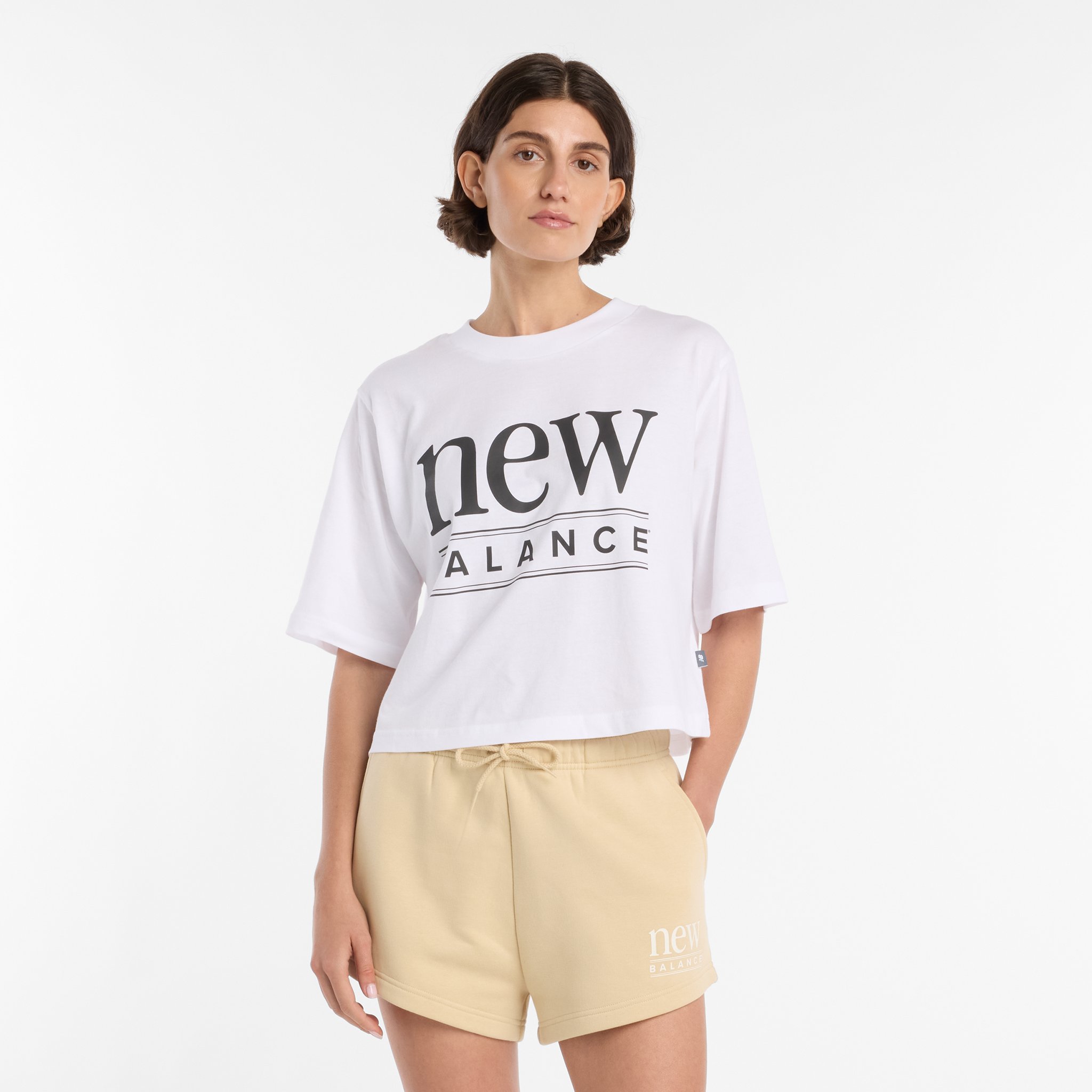 Koszulka damska New Balance WT61V5OPWT – biała