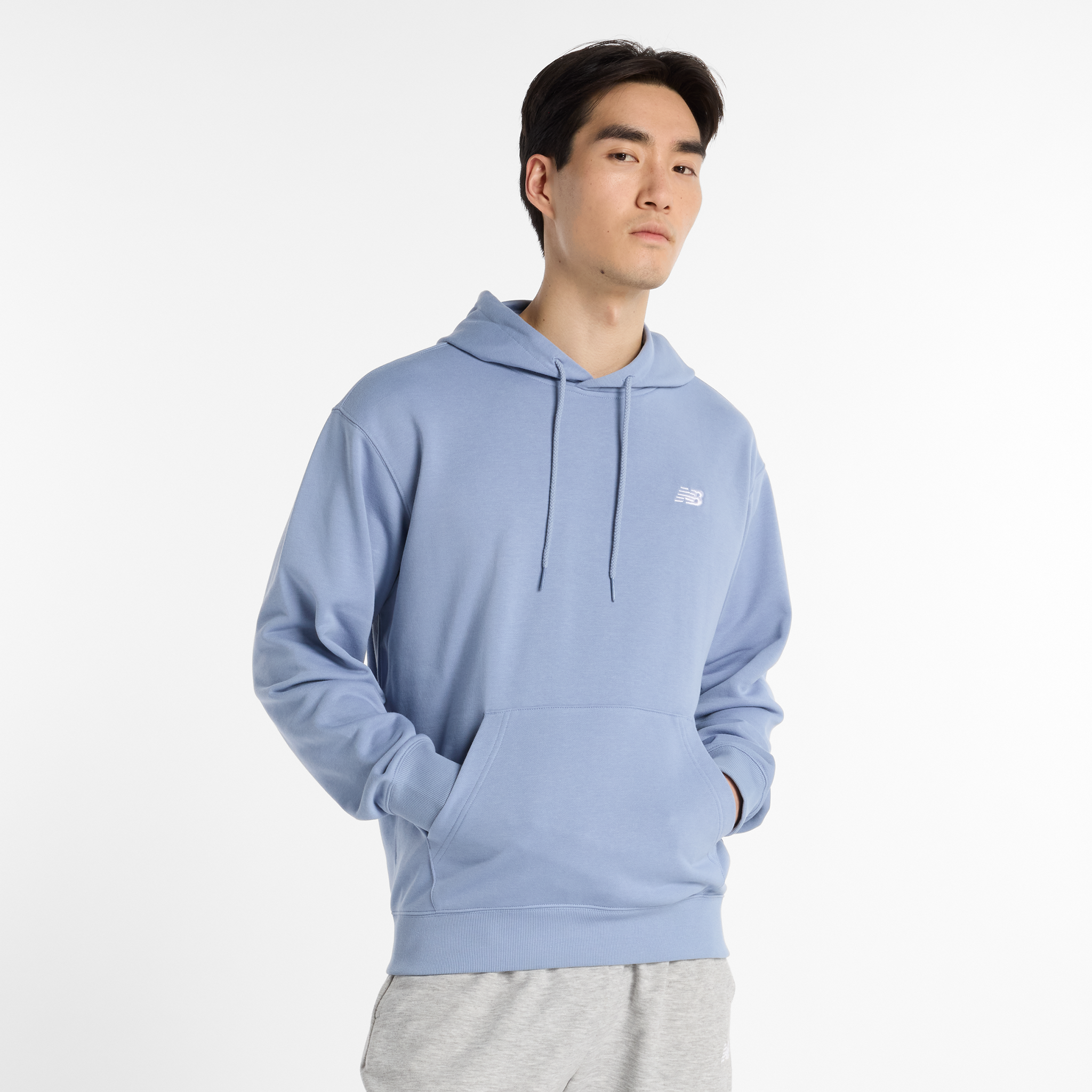 Bluza męska New Balance MT41508DUS – niebieska