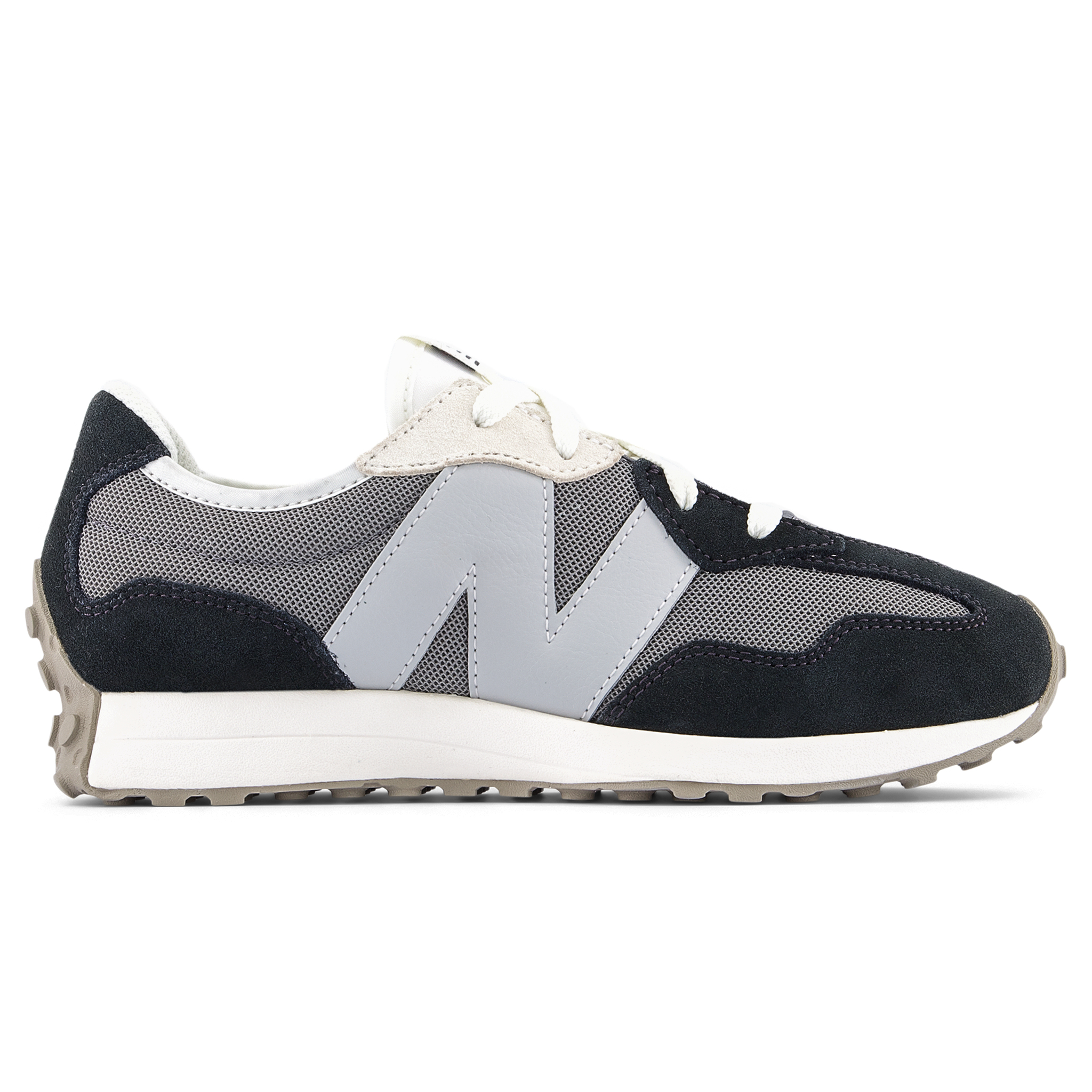 Buty dziecięce New Balance GS327LG – szare